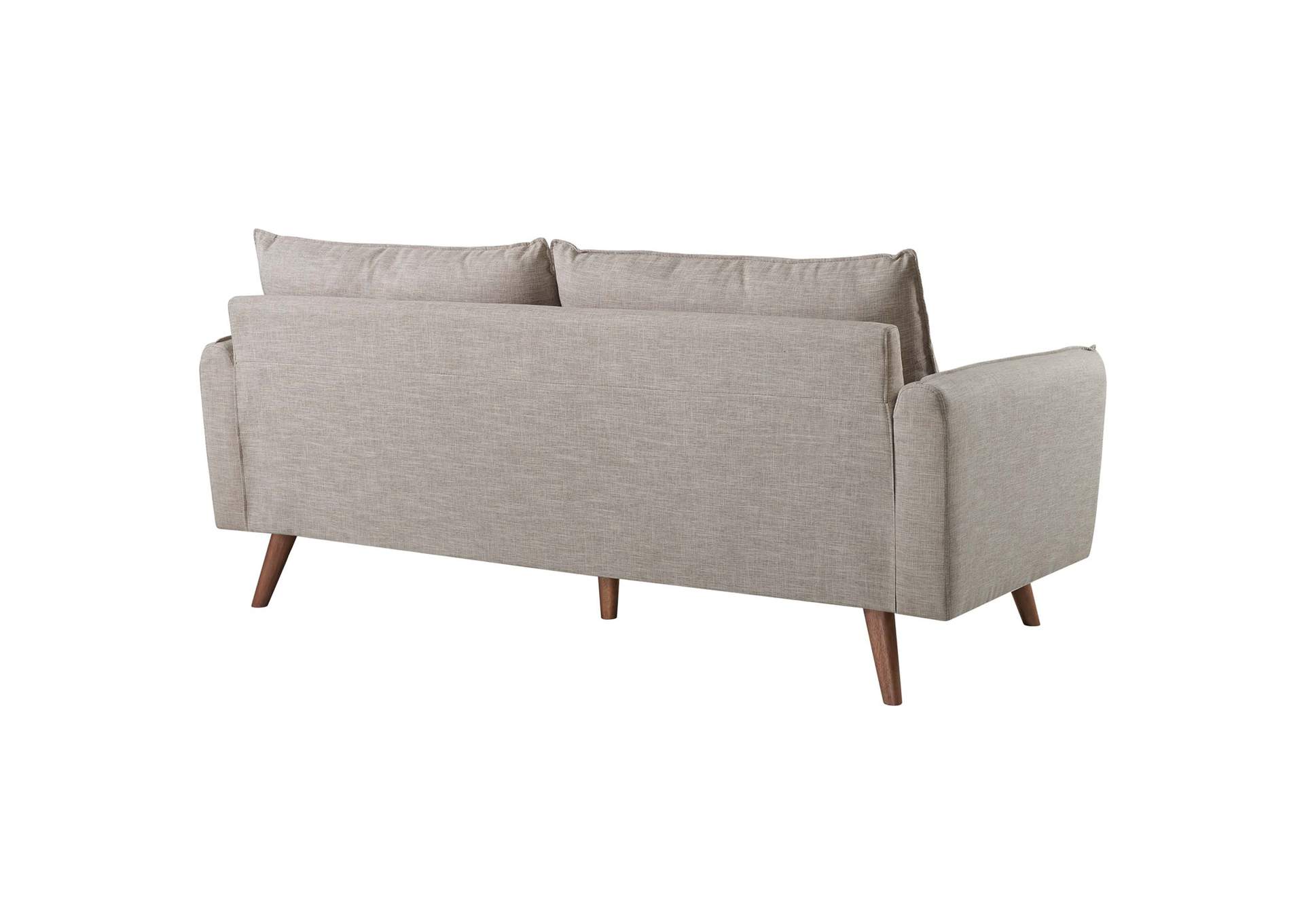 Beige Revive Upholstered Fabric Sofa,Modway