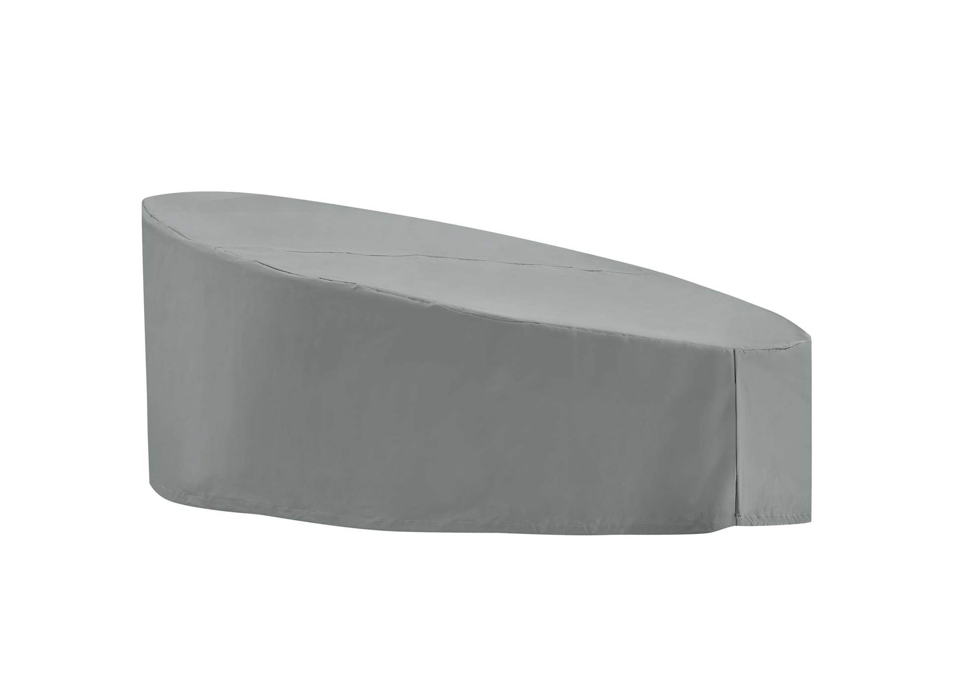 Gray Immerse Taiji / Convene / Sojourn / Summon Daybed Outdoor Patio Furniture Cover,Modway