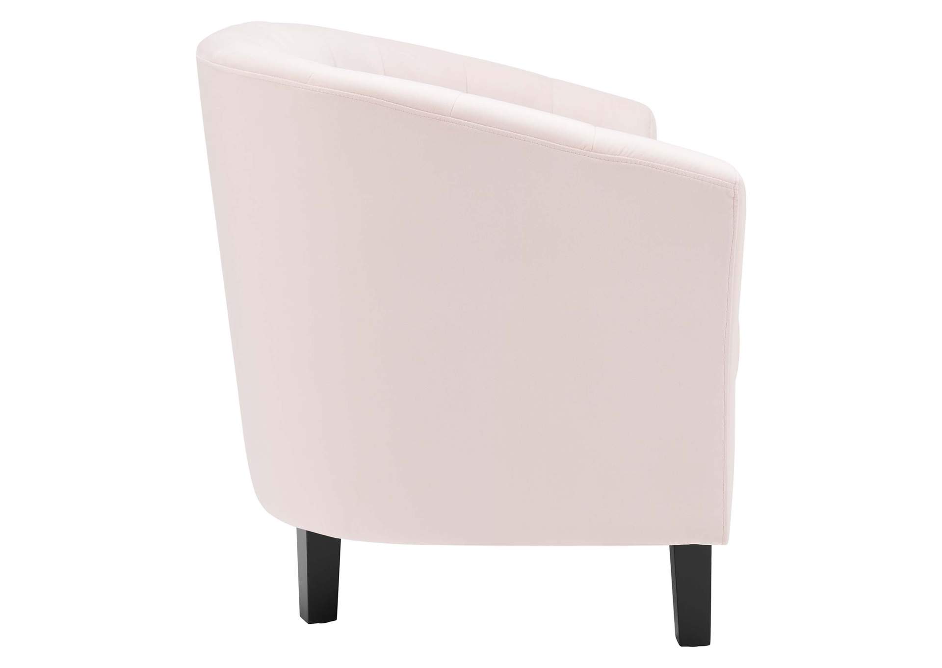 Pink Prospect Channel Tufted Performance Velvet Loveseat,Modway