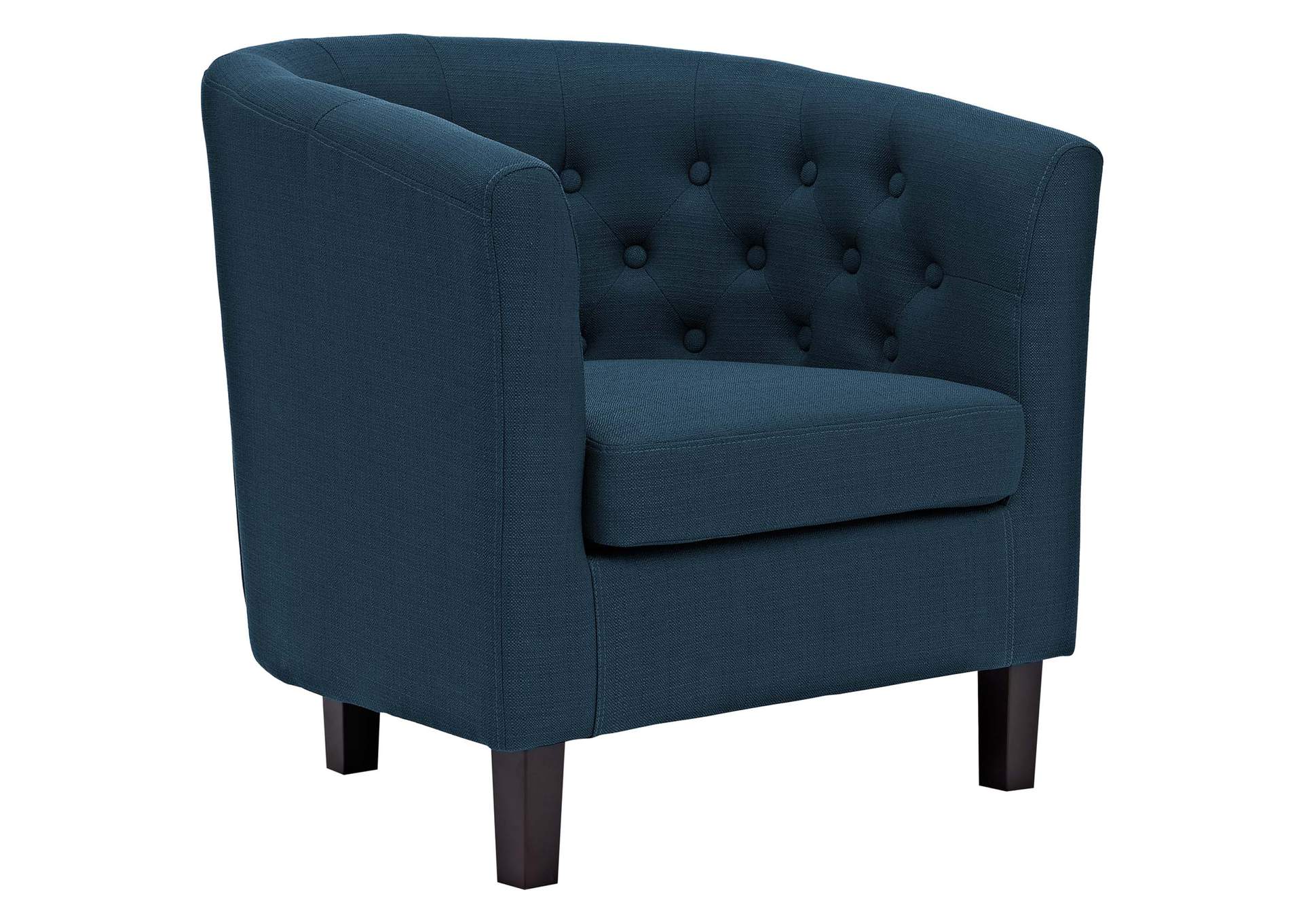 Azure Prospect 2 Piece Upholstered Fabric Loveseat and Armchair Set,Modway
