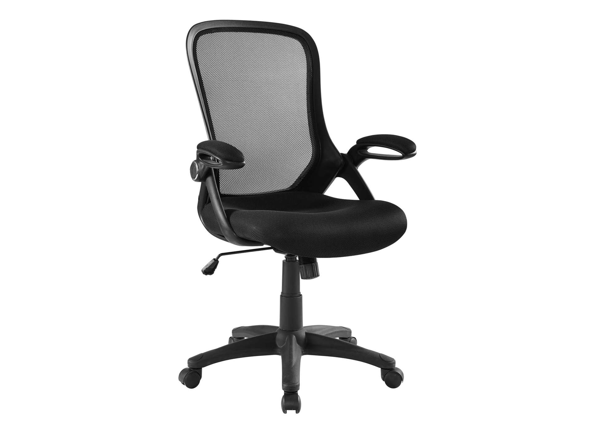 Black Assert Mesh Office Chair,Modway