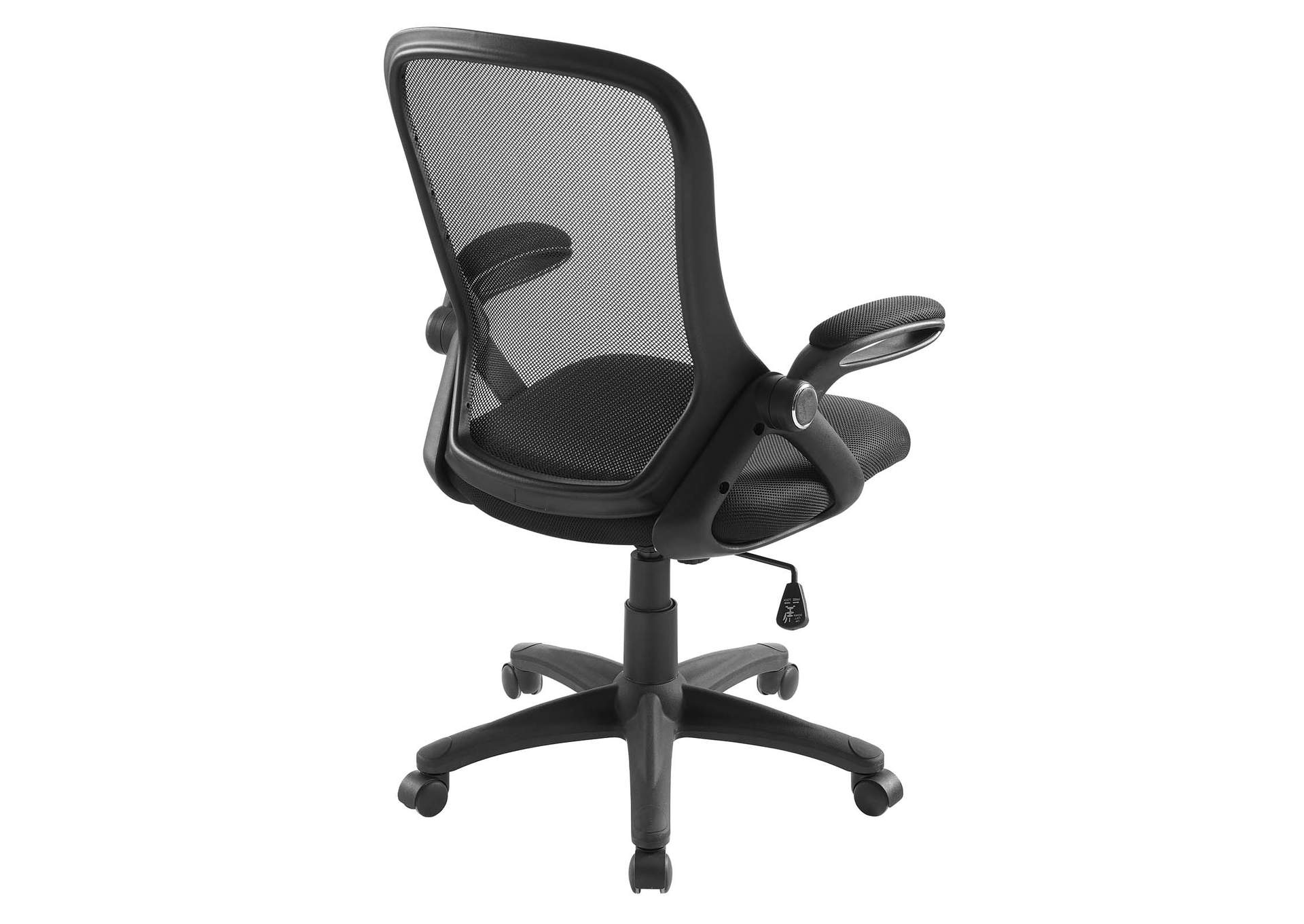 Black Assert Mesh Office Chair,Modway