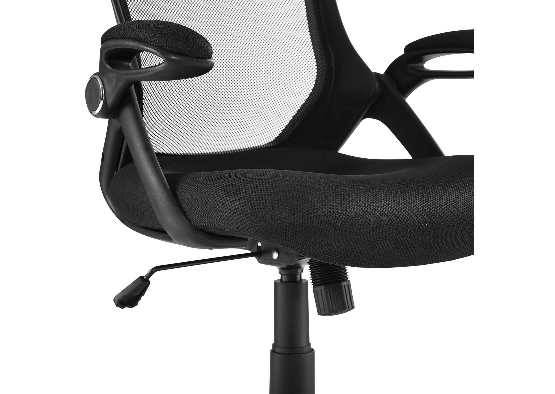 Black Assert Mesh Office Chair,Modway