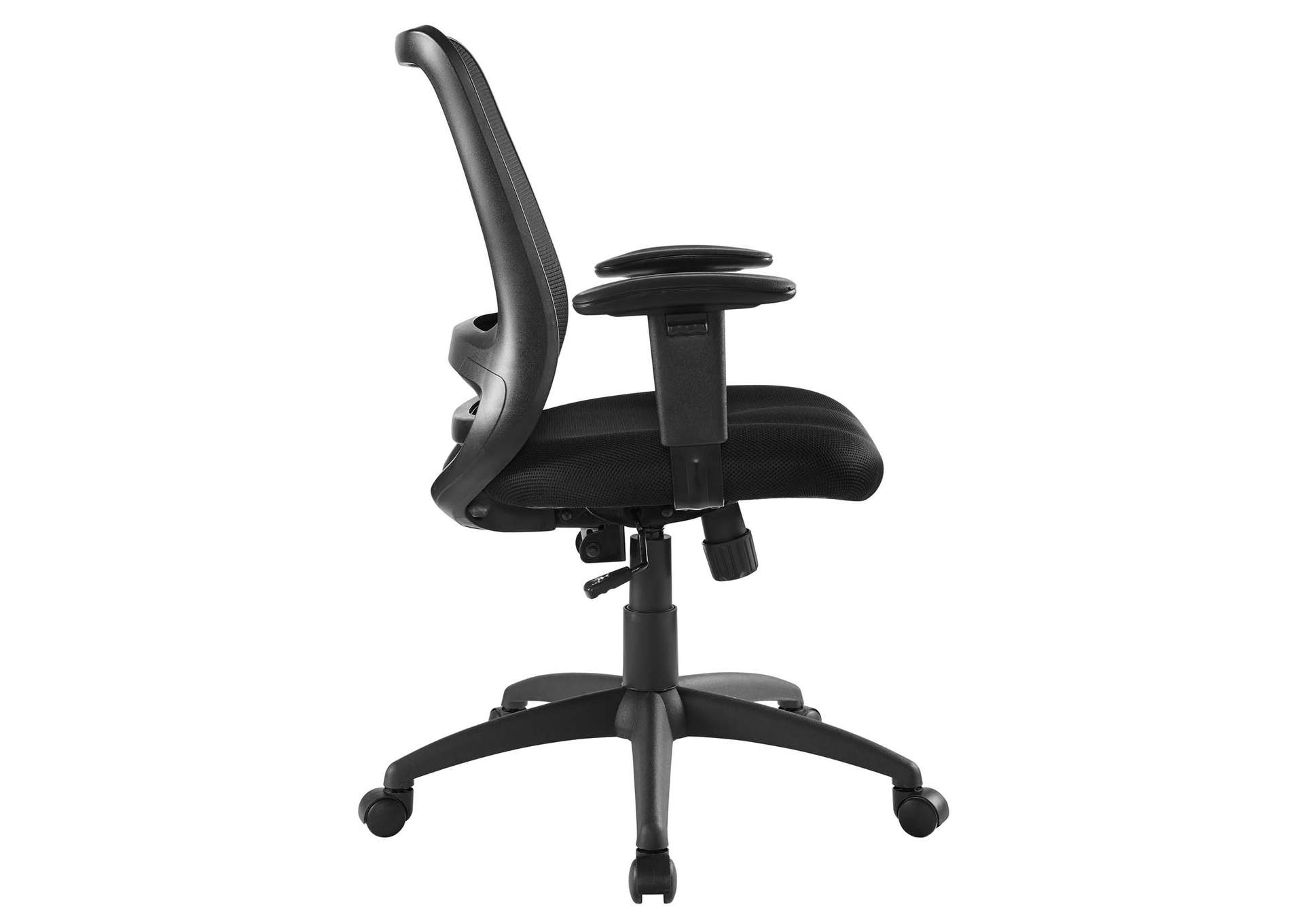 Black Forge Mesh Office Chair,Modway