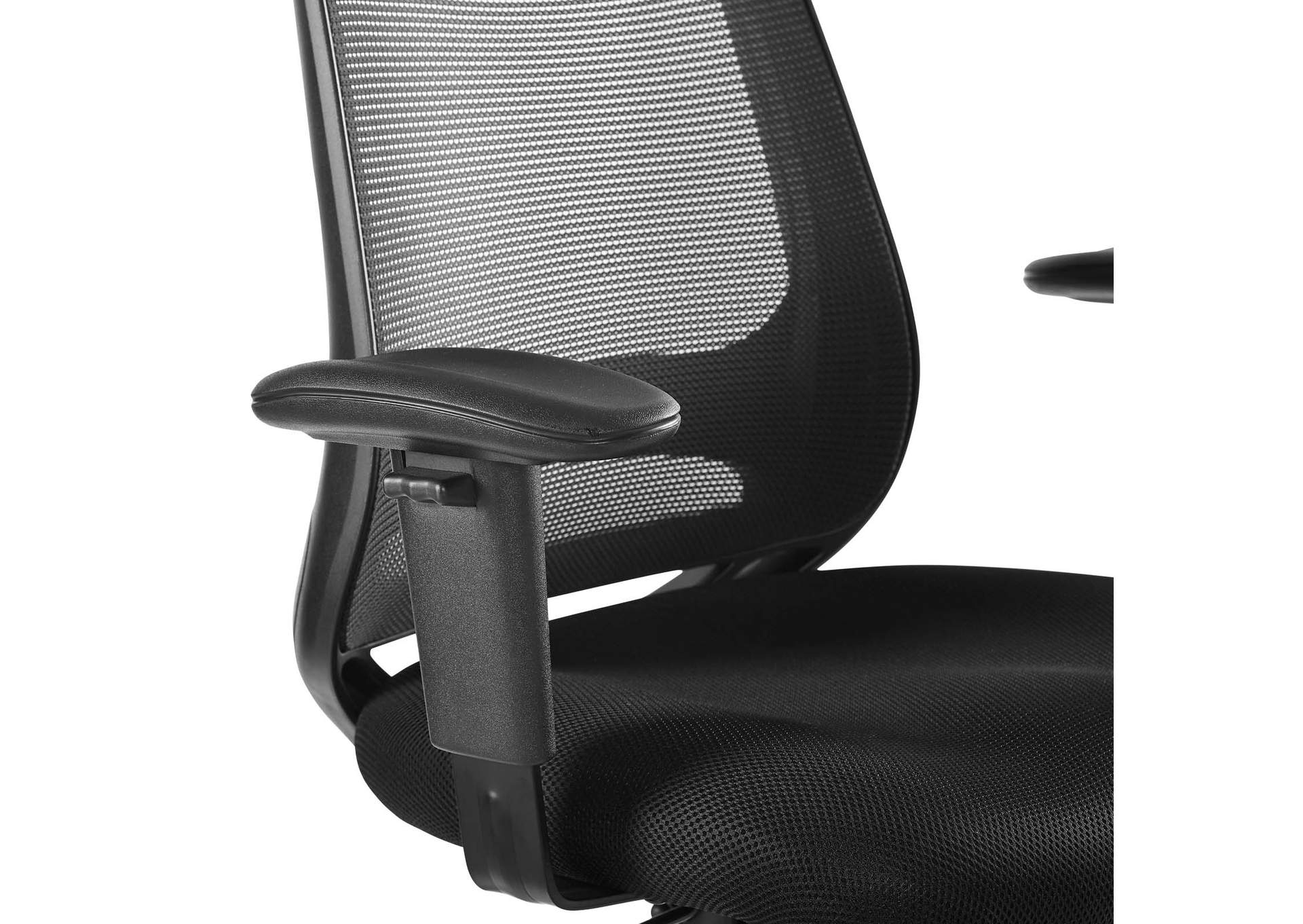 Black Forge Mesh Office Chair,Modway