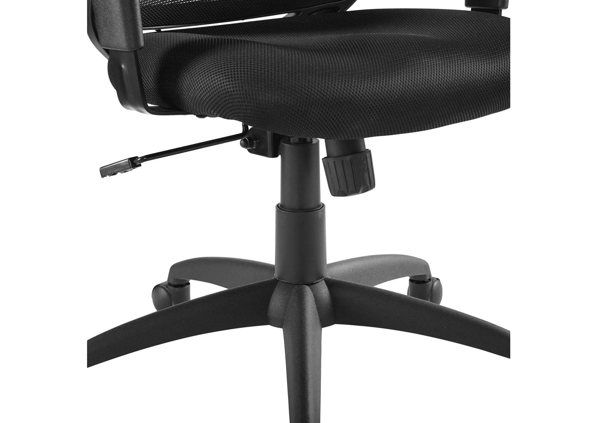 Black Forge Mesh Office Chair,Modway