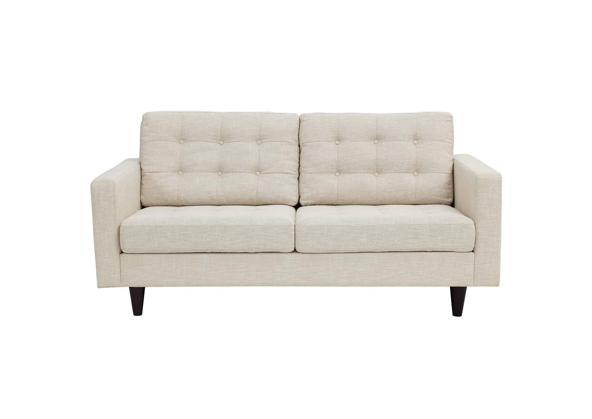 Beige Empress Sofa and Loveseat [Set of 2],Modway