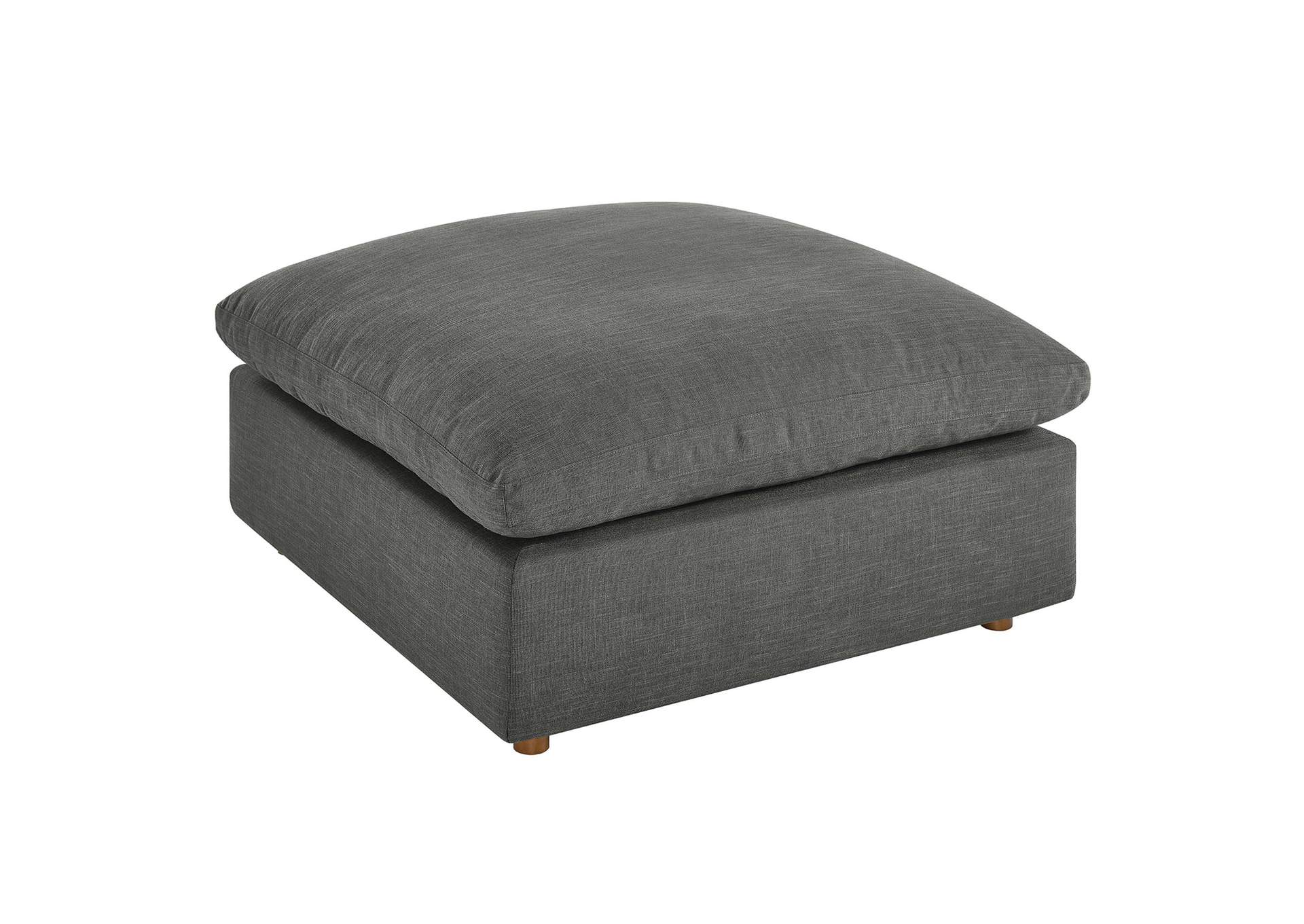 Gray Commix Down Filled Overstuffed Ottoman,Modway