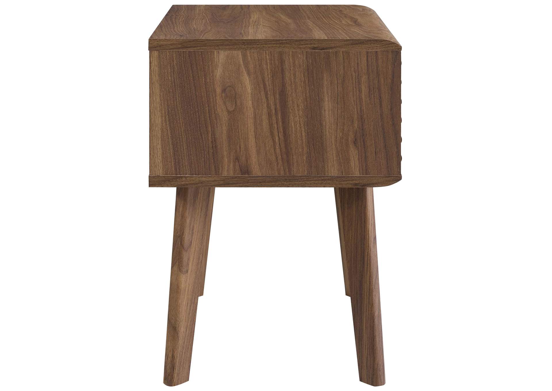 Walnut Render End Table,Modway