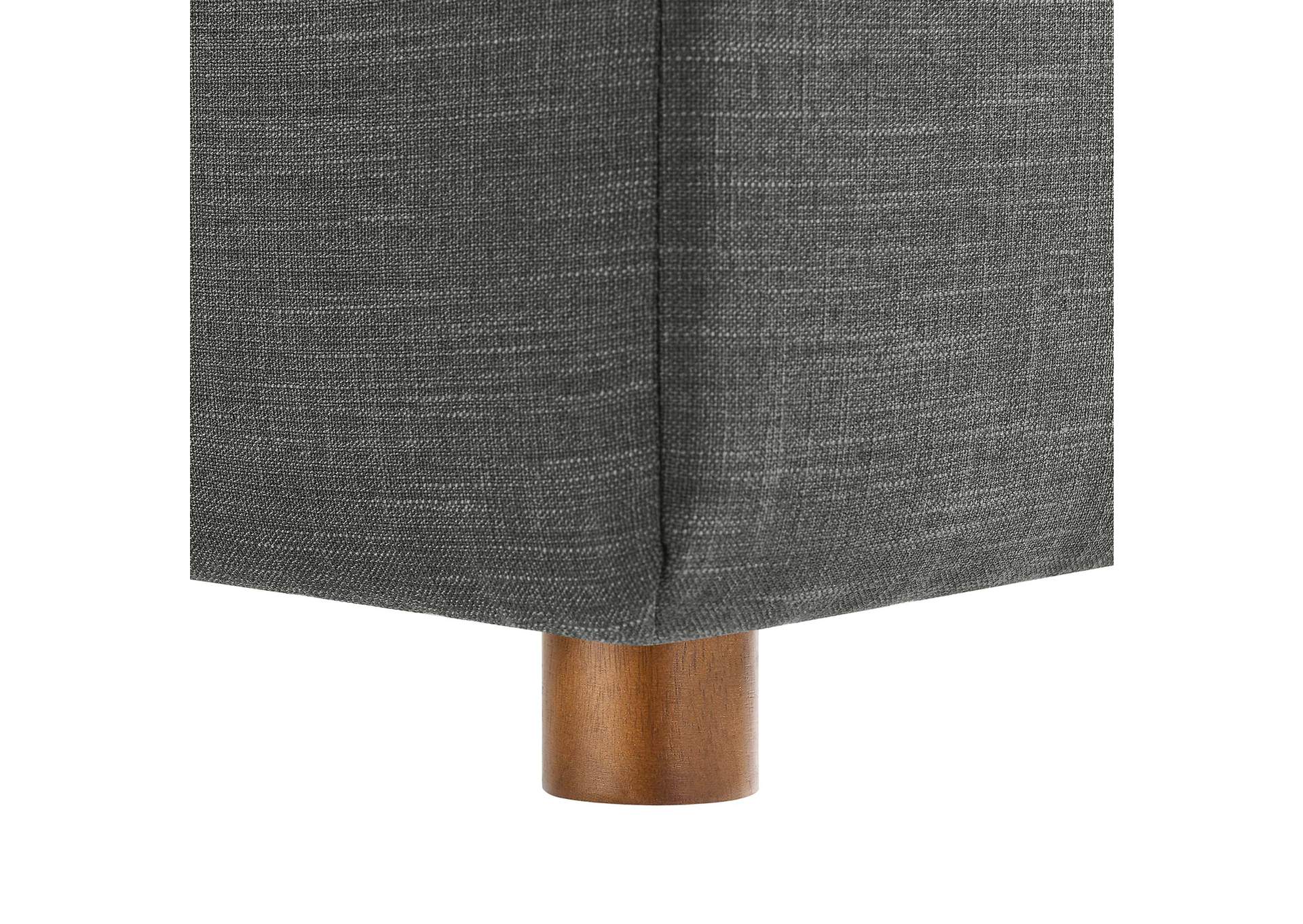 Gray Commix Down Filled Overstuffed 2 Piece Sectional Sofa Set,Modway