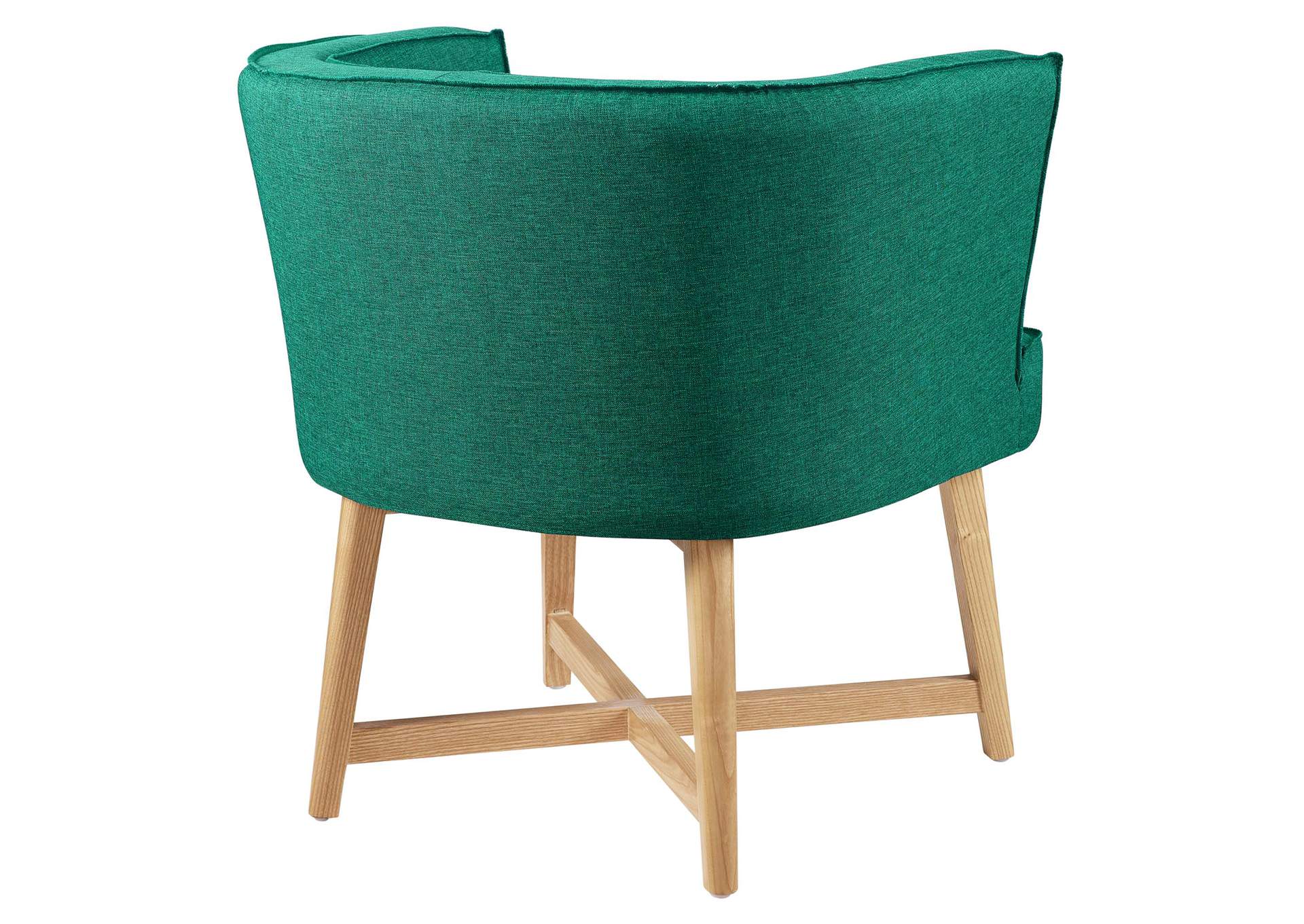 Anders Teal Upholstered Fabric Accent Chair,Modway