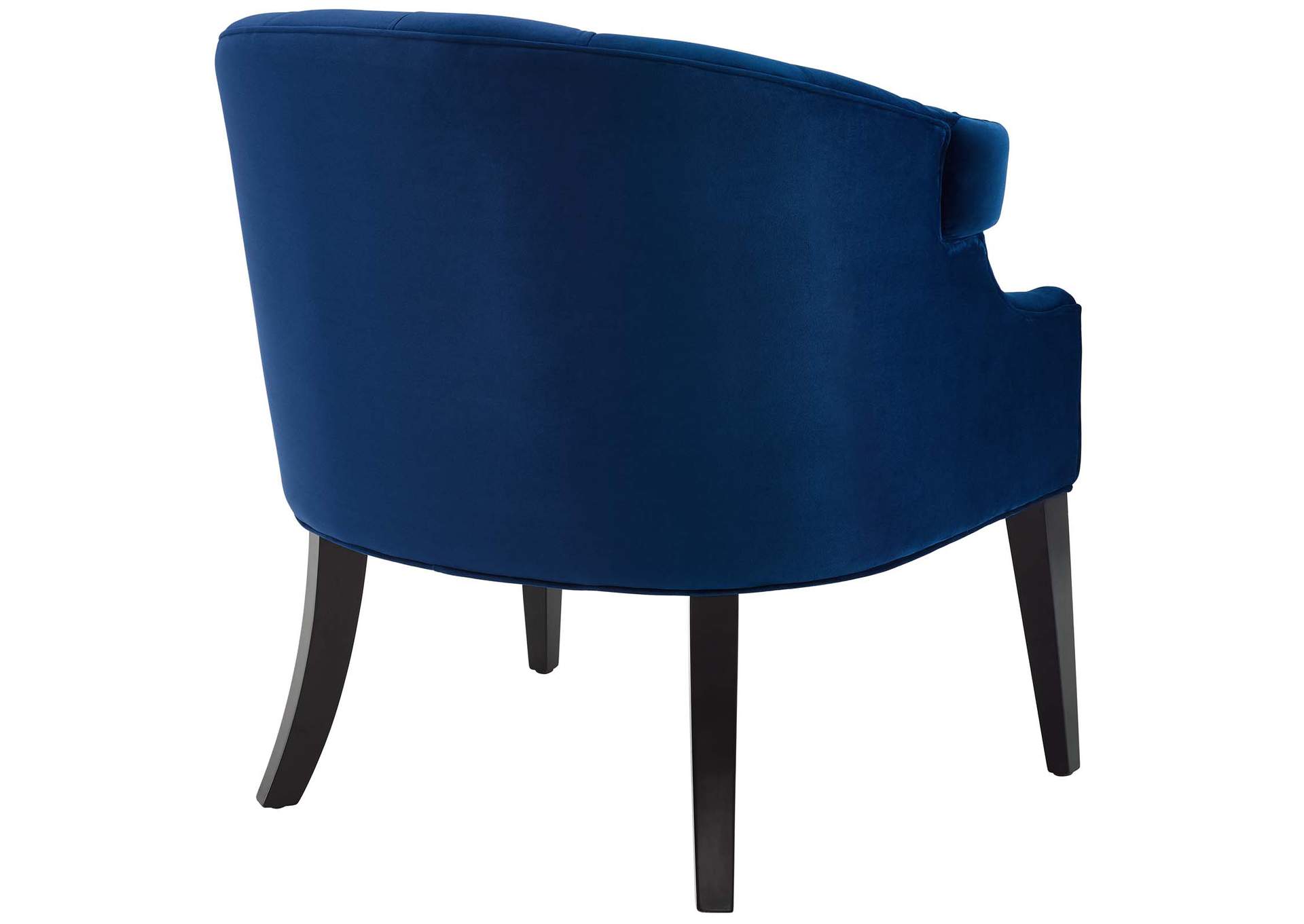 Navy Precept Accent Performance Velvet Arm Chair,Modway