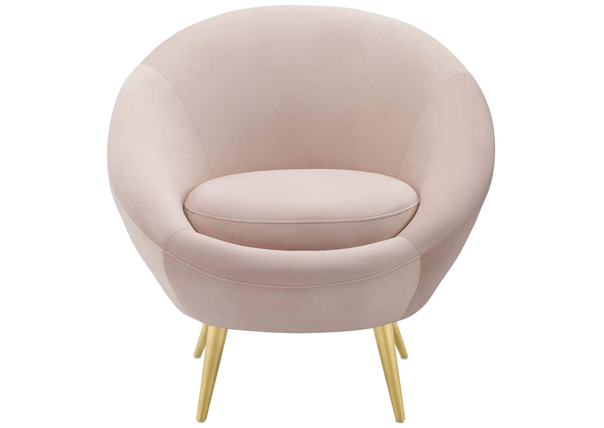 Pink Circuit Performance Velvet Accent Chair,Modway