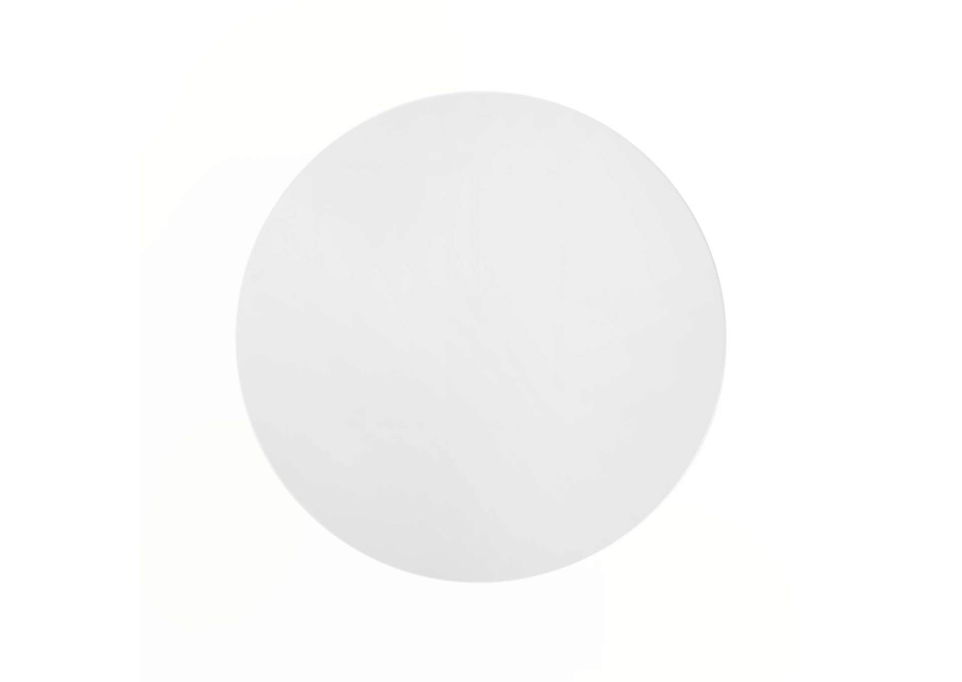 Black White Lippa 36" Round Wood Coffee Table,Modway
