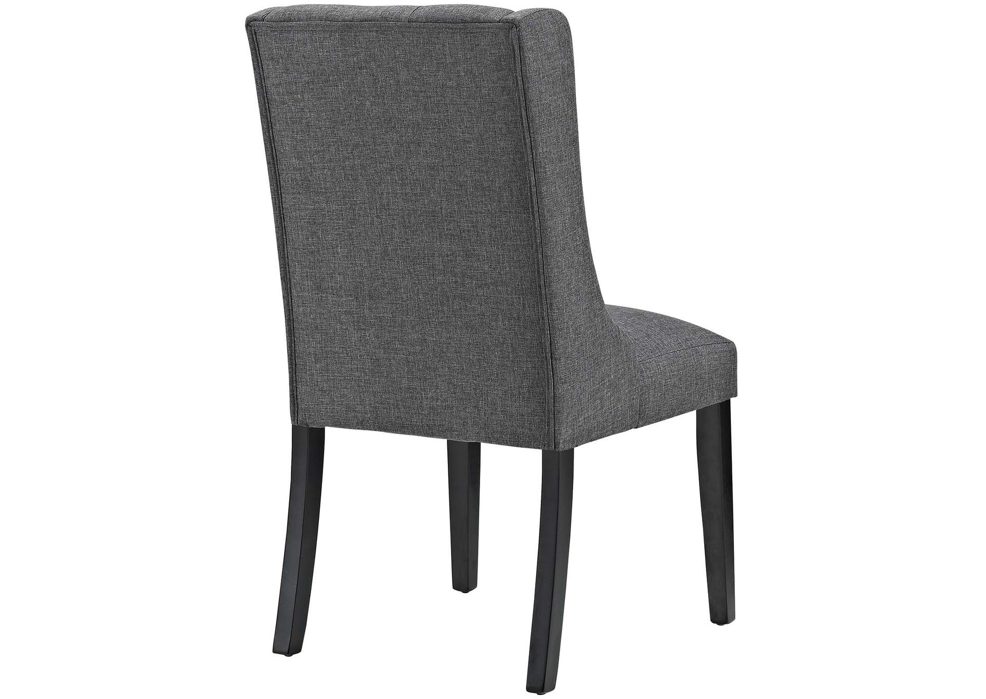 Gray Baronet Dining Chair Fabric [Set of 2],Modway