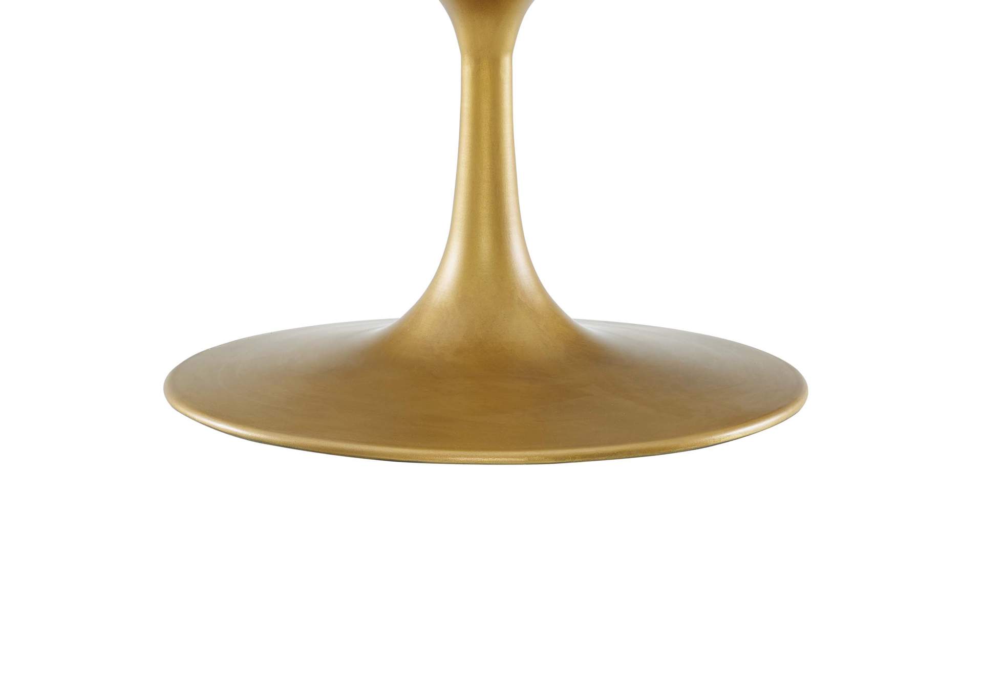 Black Gold Drive Wood Top Coffee Table,Modway