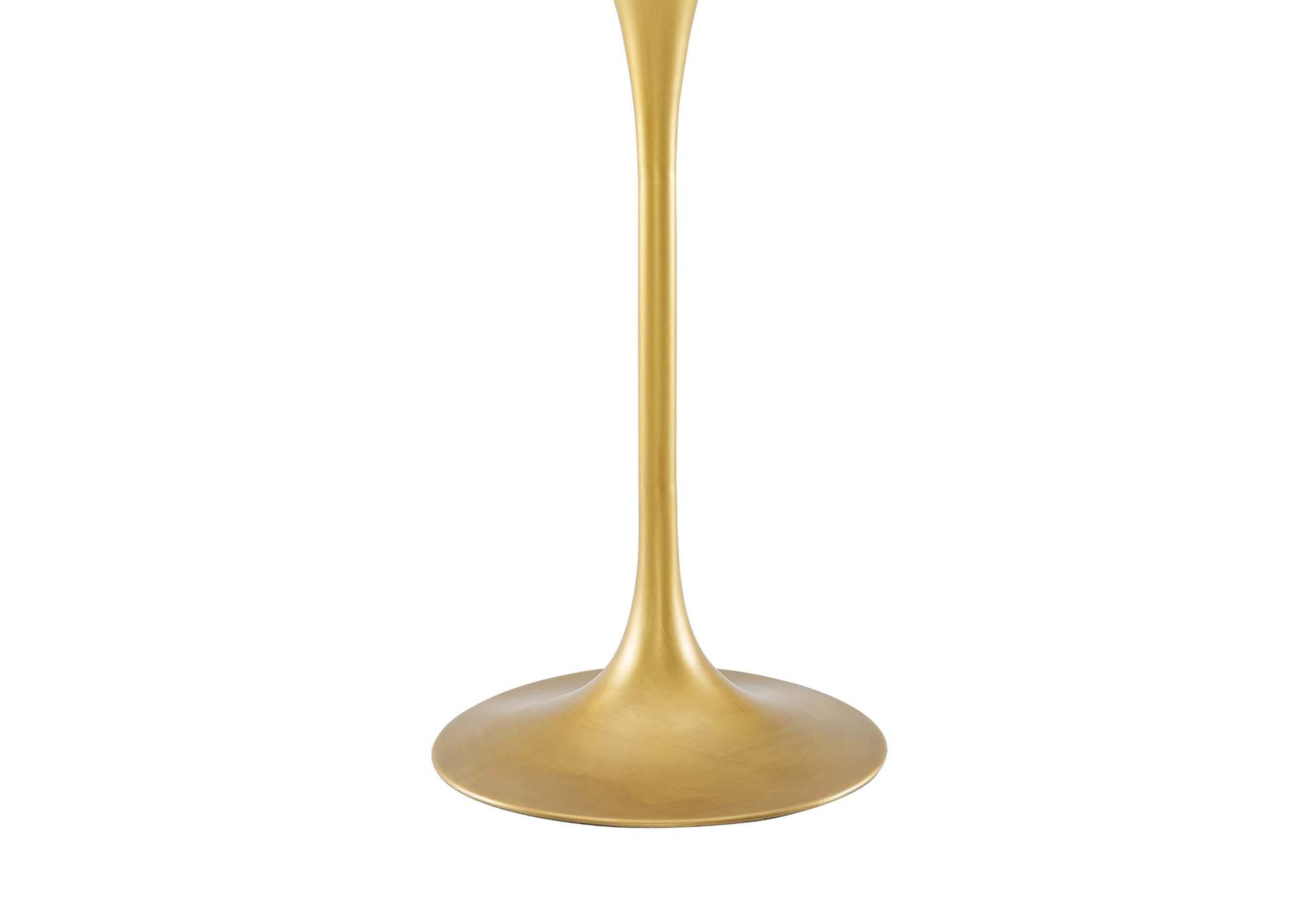 Black Gold Drive Wood Bar Table,Modway