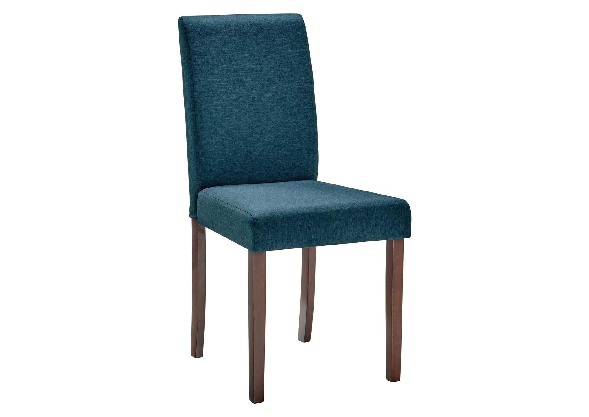Blue Prosper Upholstered Fabric Dining Side Chair [Set of 2],Modway