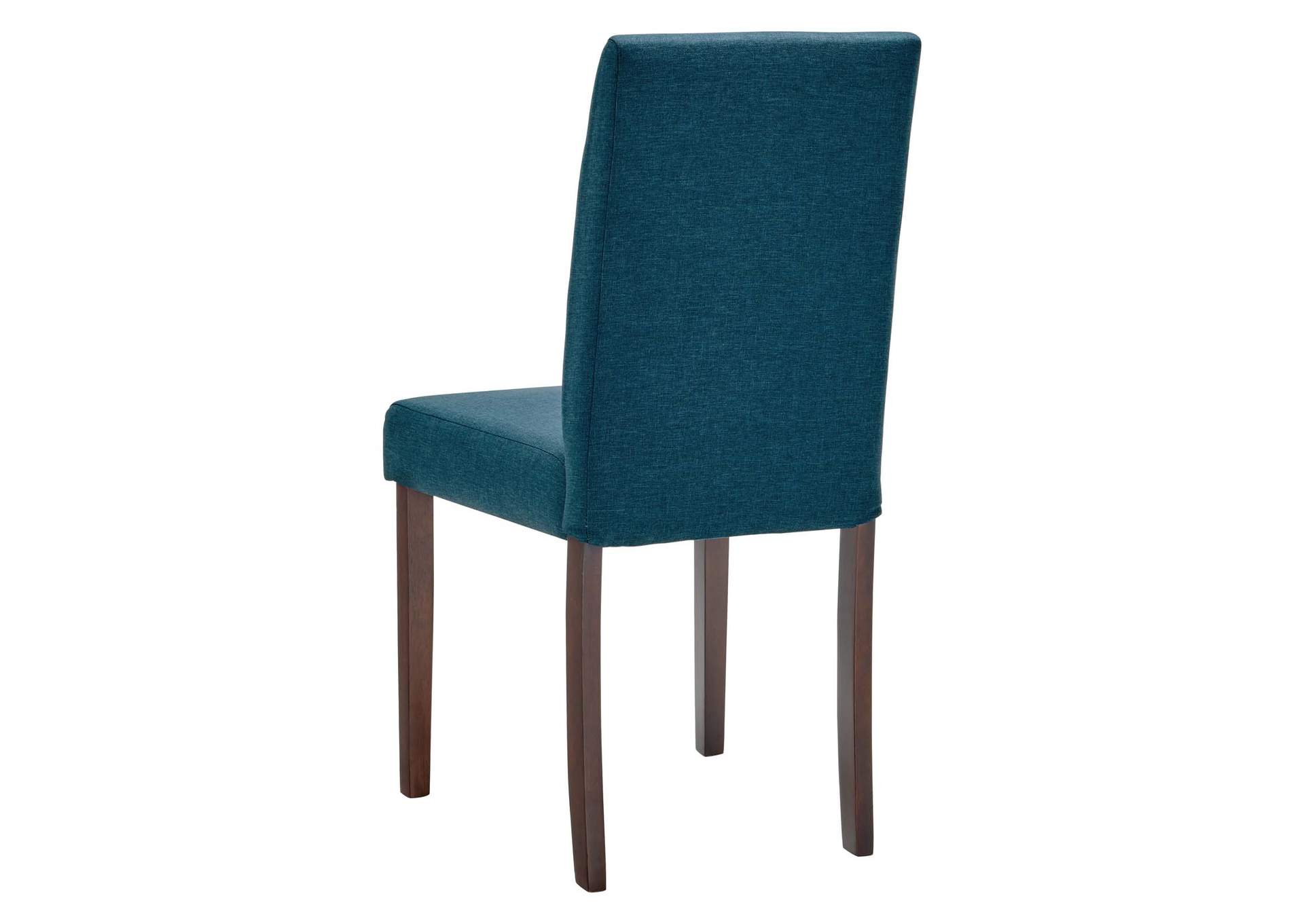 Blue Prosper Upholstered Fabric Dining Side Chair [Set of 2],Modway