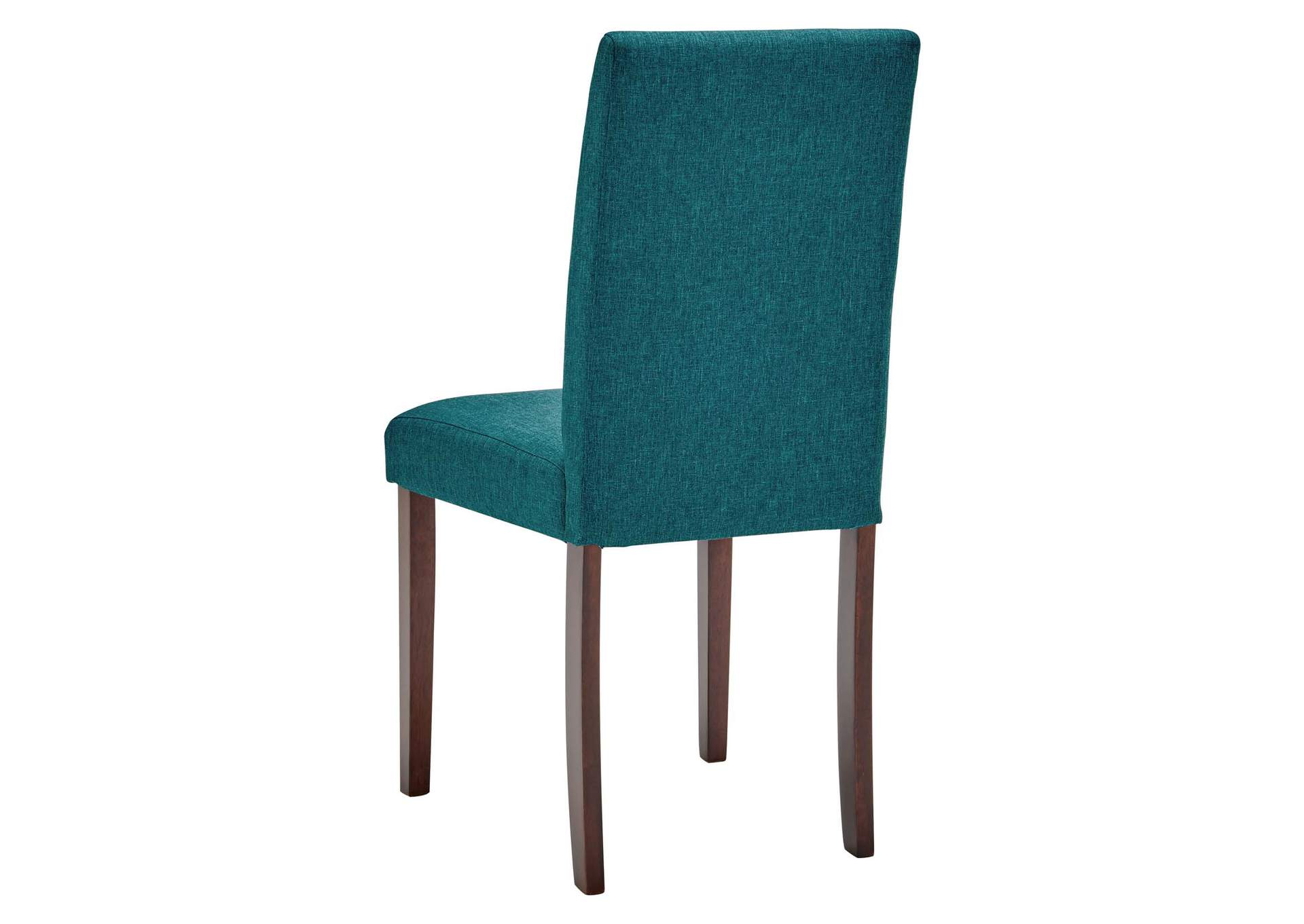 Teal Prosper Upholstered Fabric Dining Side Chair [Set of 2],Modway