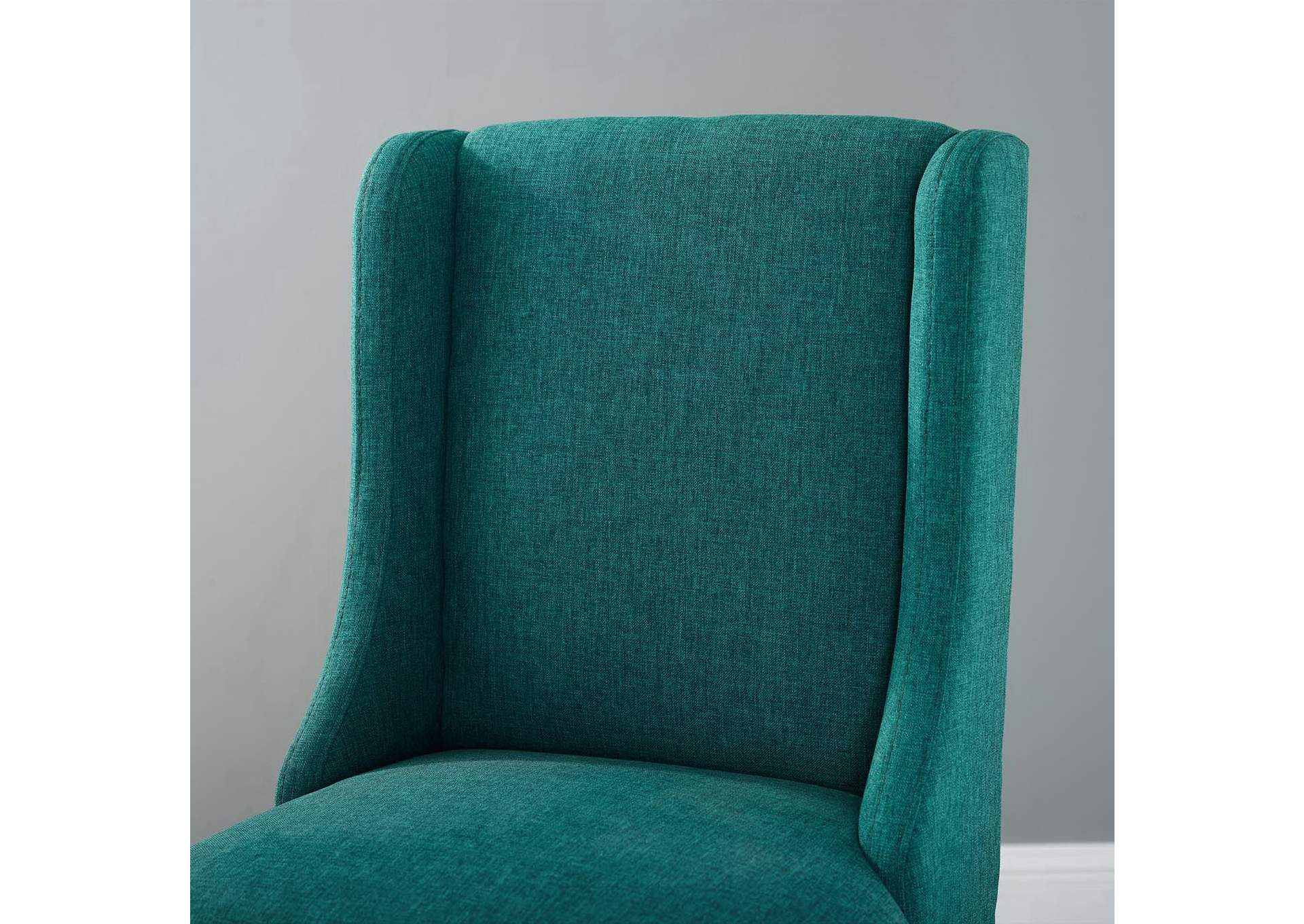 Teal Baron Upholstered Fabric Counter Stool,Modway