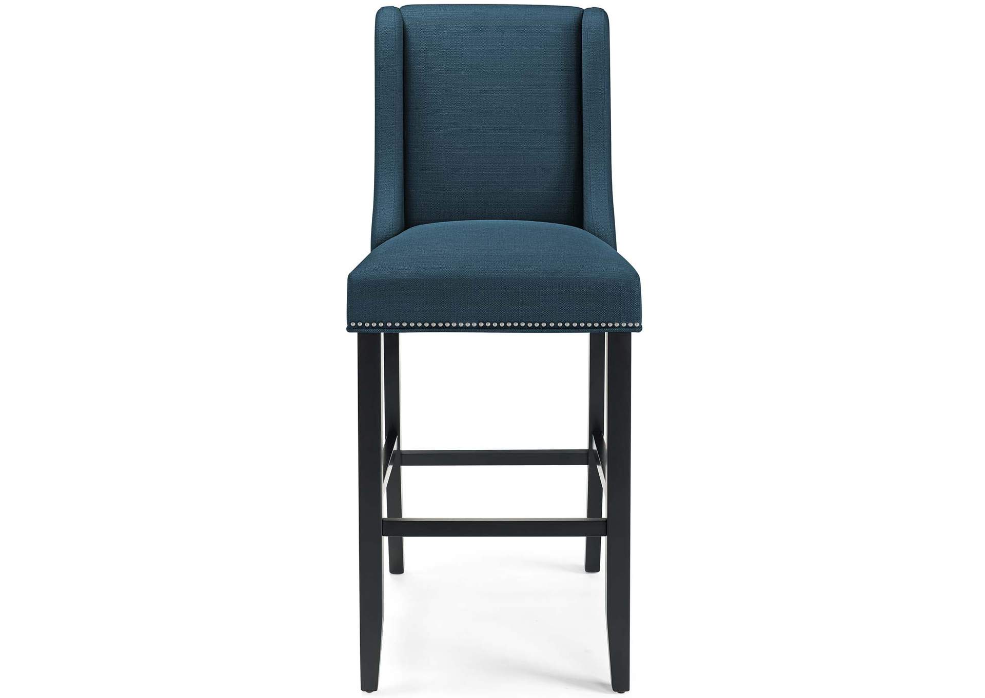 Azure Baron Upholstered Fabric Bar Stool,Modway