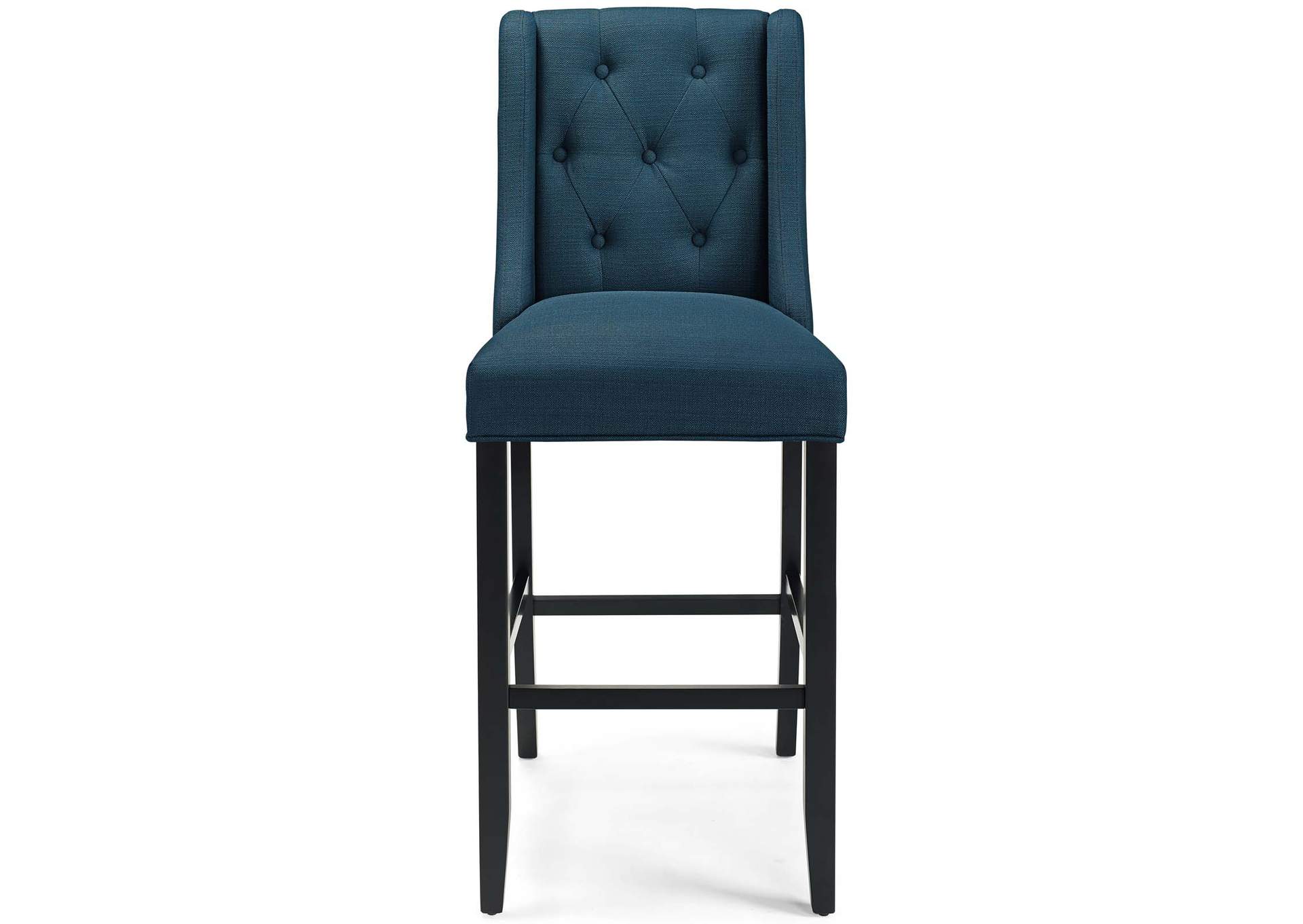Azure Baronet Tufted Button Upholstered Fabric Bar Stool,Modway