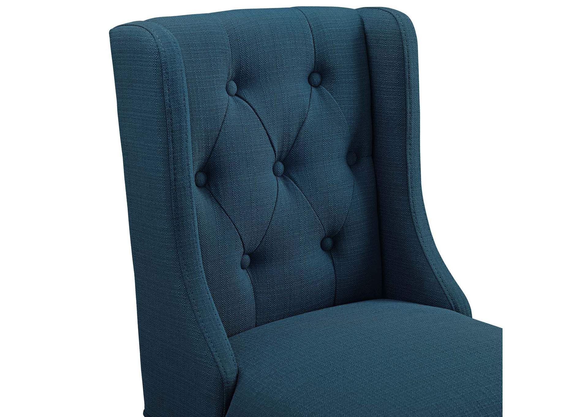 Azure Baronet Tufted Button Upholstered Fabric Bar Stool,Modway