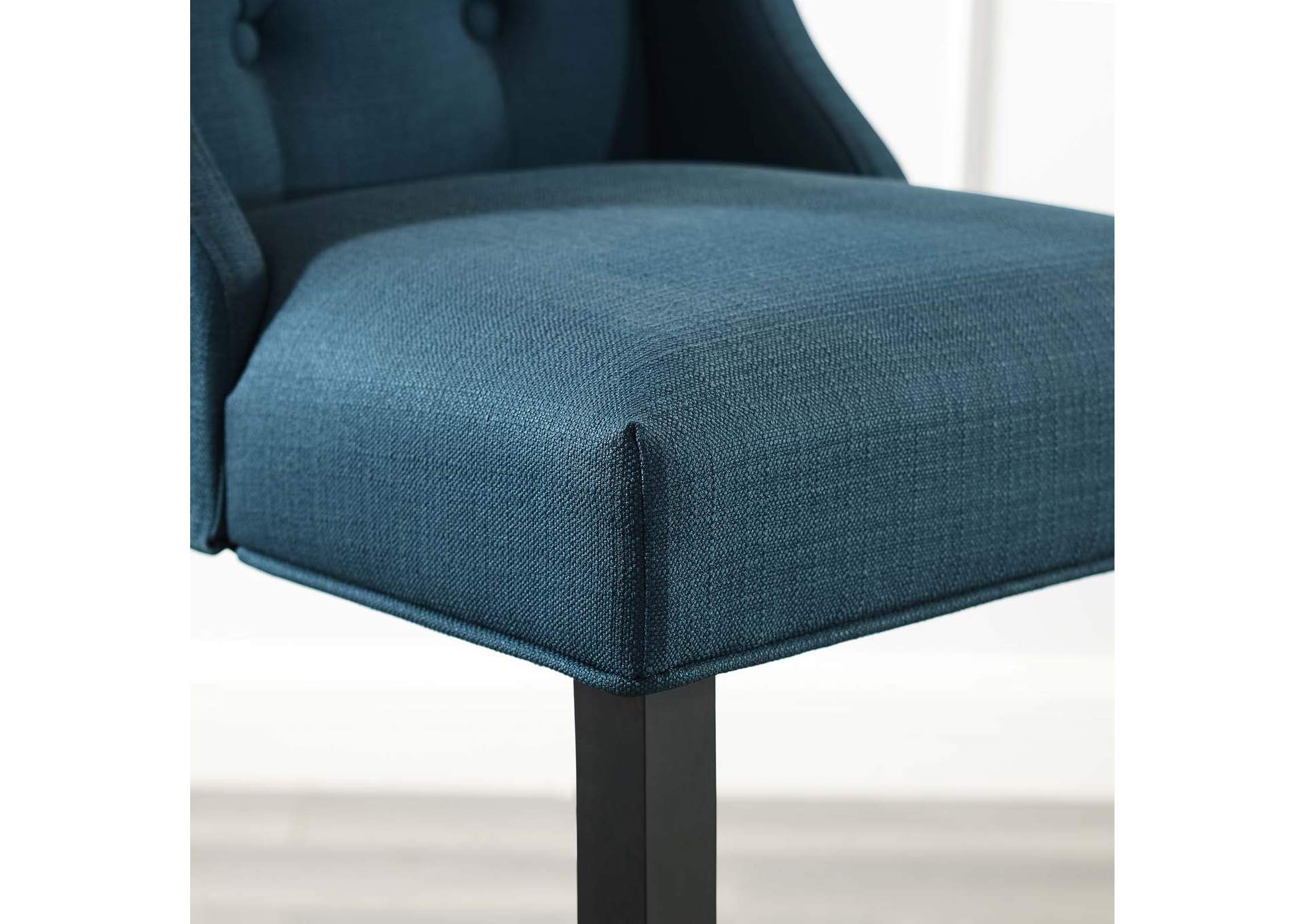 Azure Baronet Tufted Button Upholstered Fabric Bar Stool,Modway
