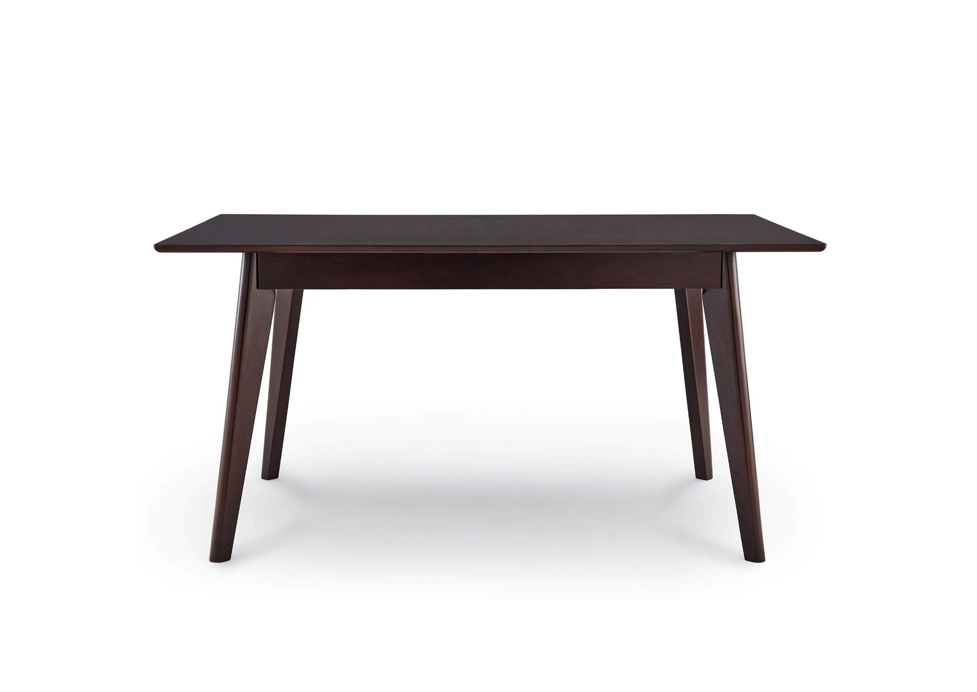 Cappuccino Oracle 47" Rectangle Dining Table,Modway