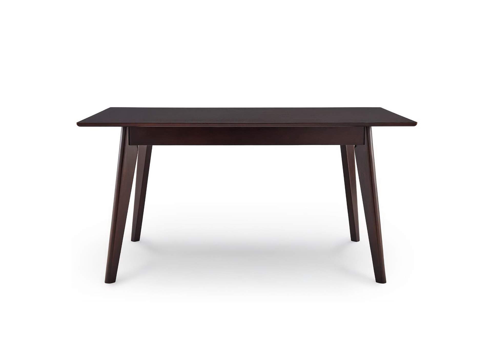 Cappuccino Oracle 59" Rectangle Dining Table,Modway
