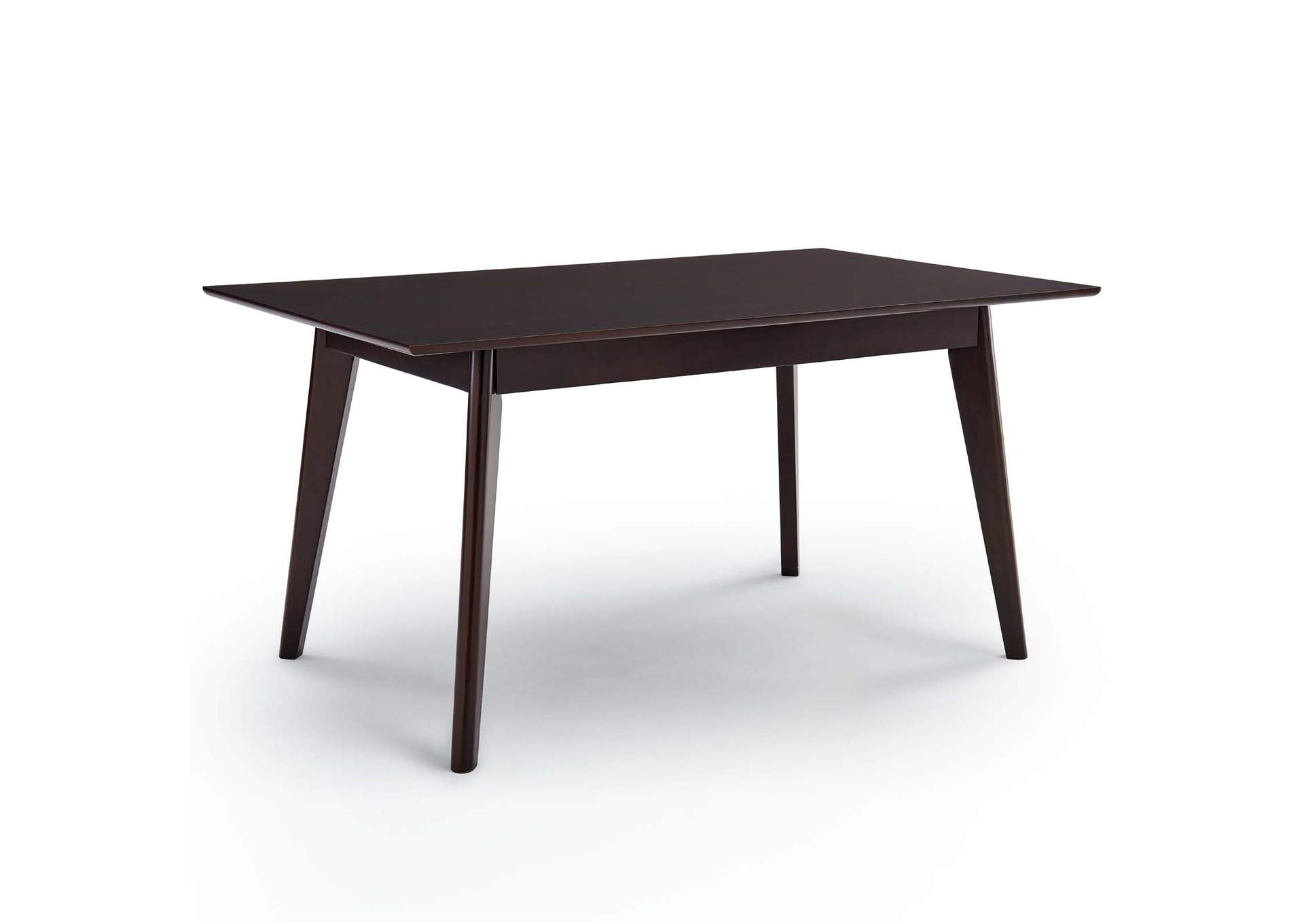 Cappuccino Oracle 69" Rectangle Dining Table,Modway