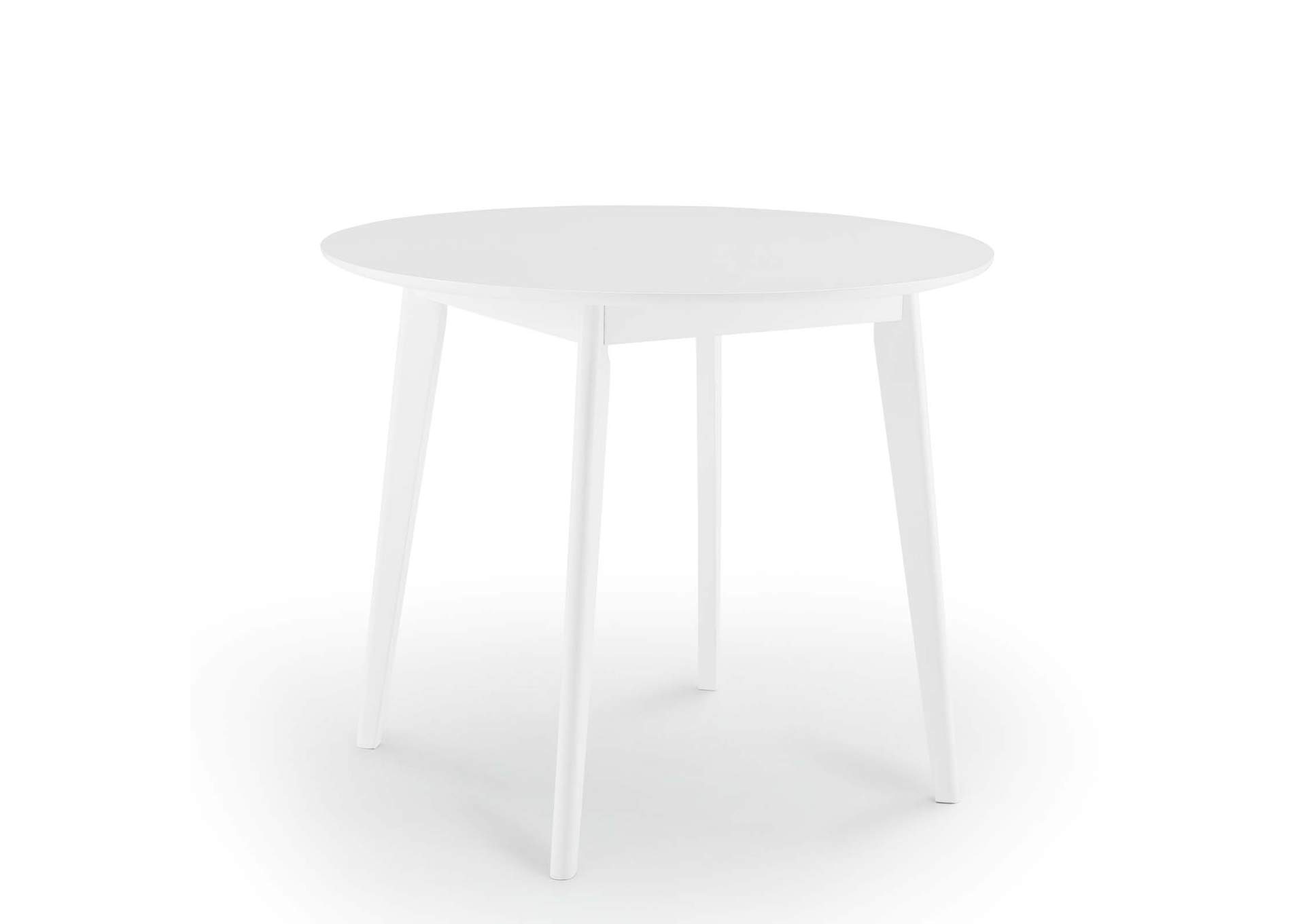 White Vision 35" Round Dining Table,Modway