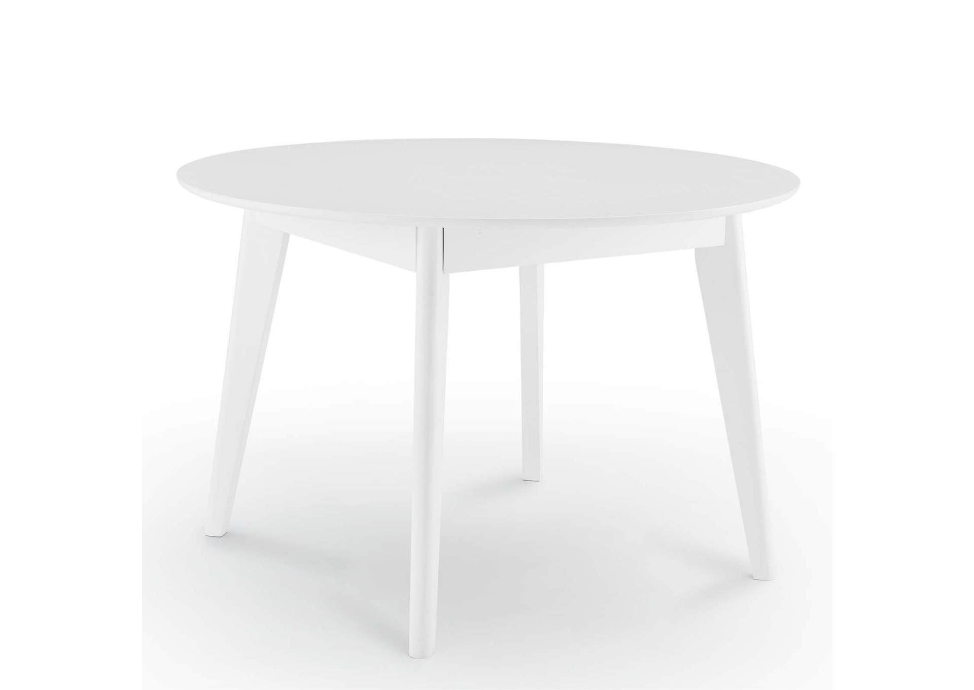 White Vision 45" Round Dining Table,Modway