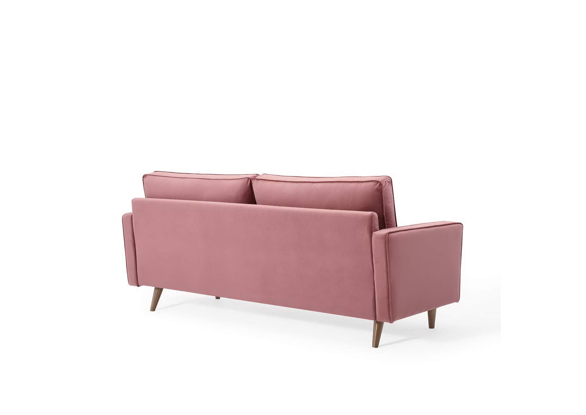 Dusty Rose Valour Performance Velvet Sofa,Modway