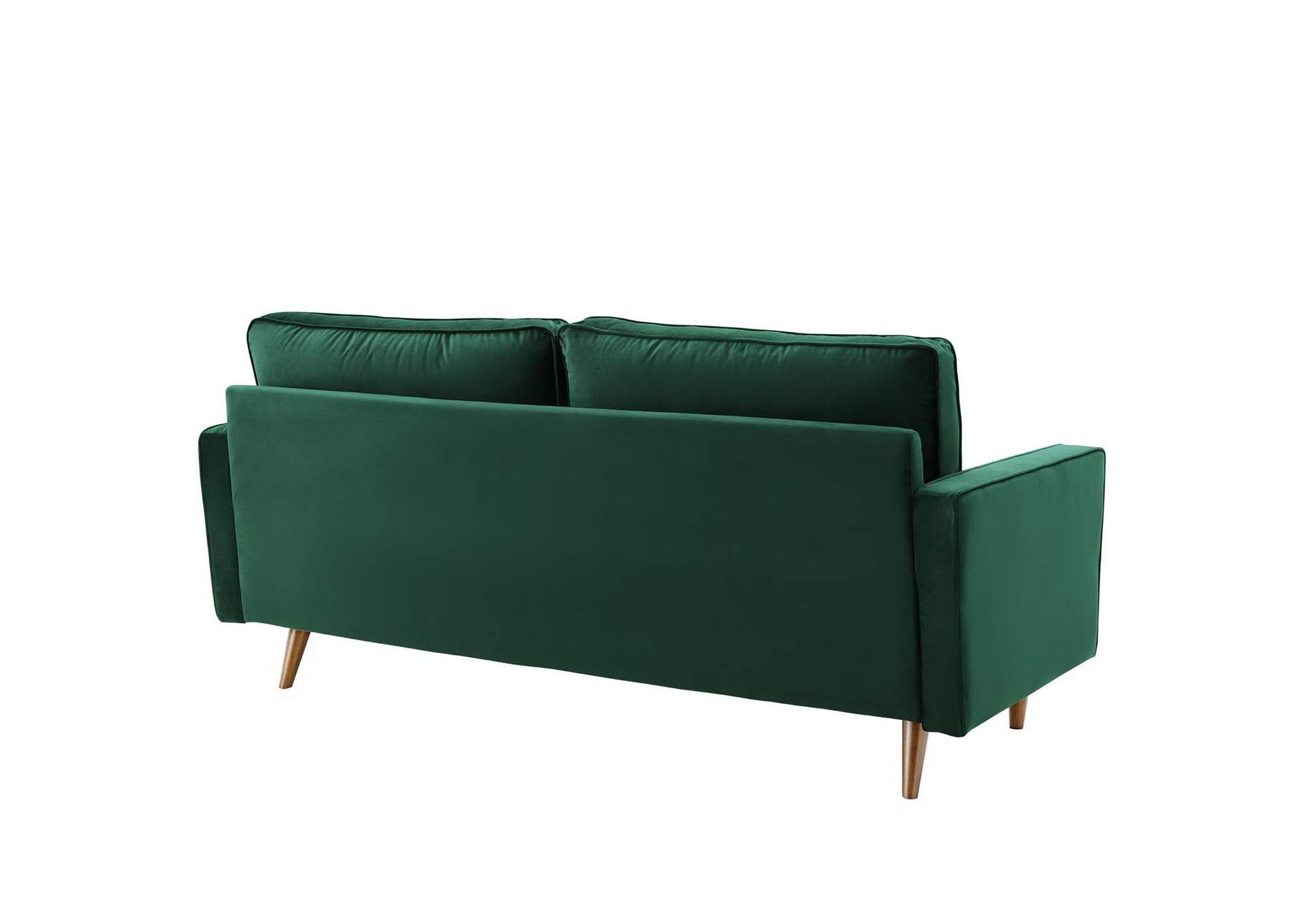 Green Valour Performance Velvet Sofa,Modway