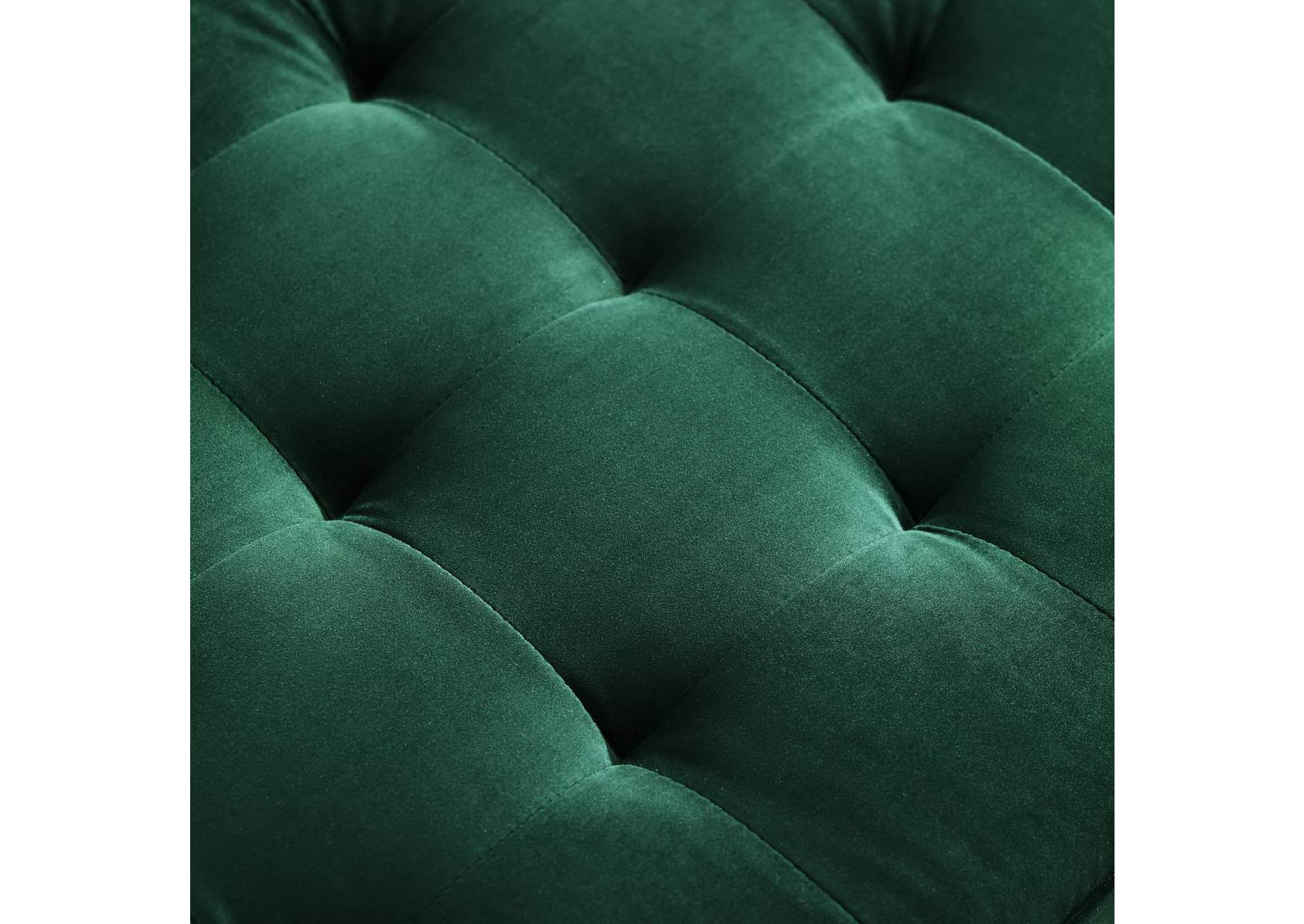 Green Valour Performance Velvet Sofa,Modway