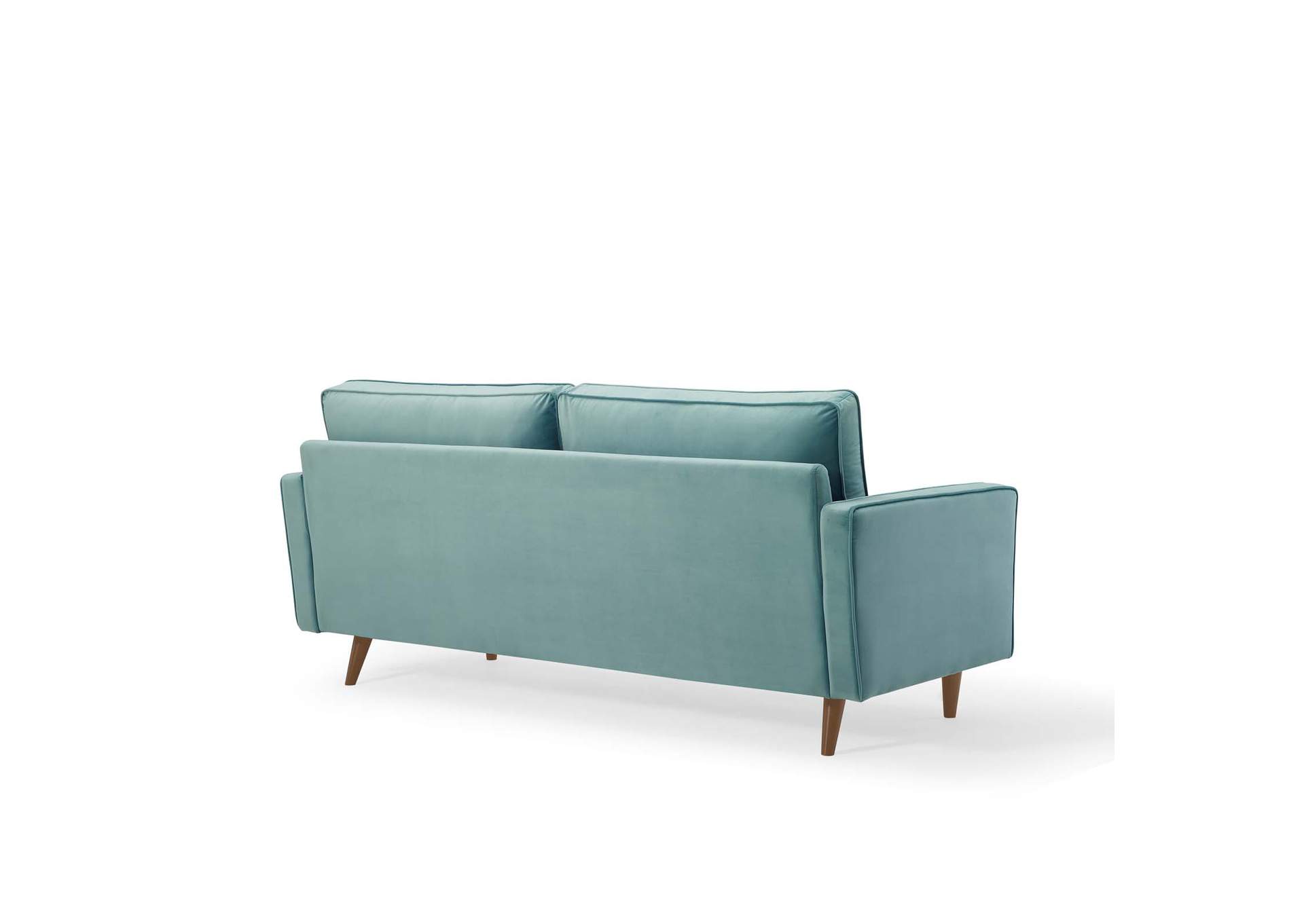 Mint Valour Performance Velvet Sofa,Modway