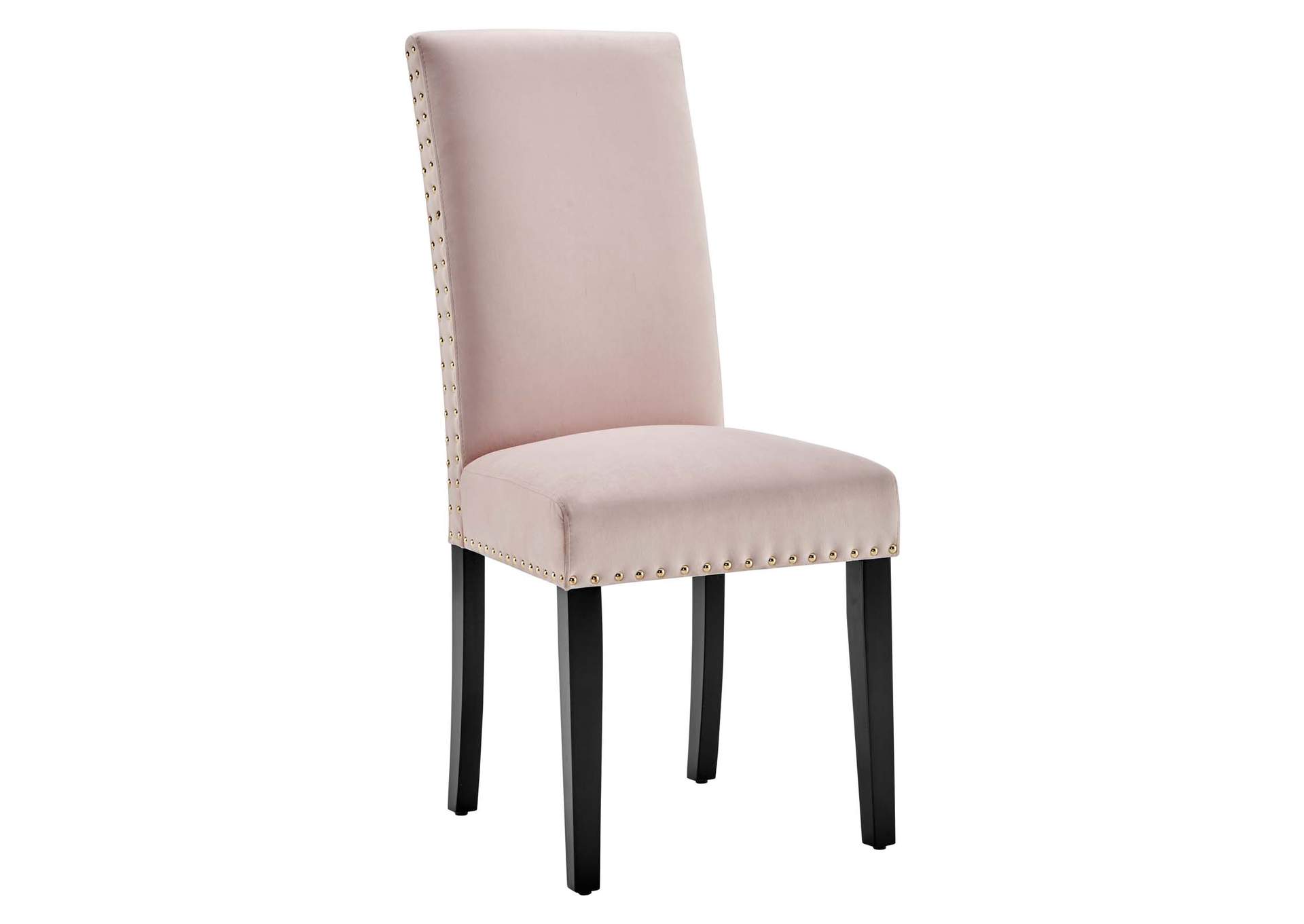 Pink Parcel Performance Velvet Dining Side Chairs - [Set of 2],Modway
