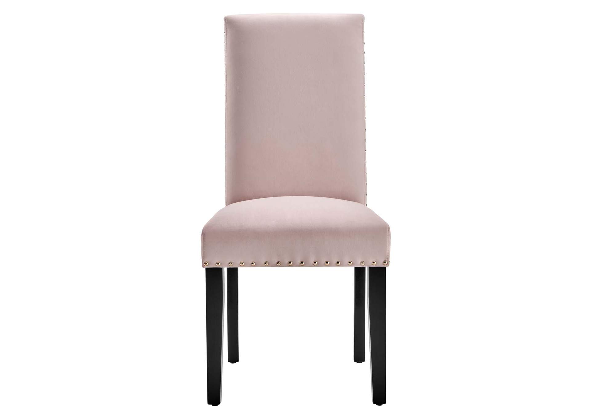 Pink Parcel Performance Velvet Dining Side Chairs - [Set of 2],Modway