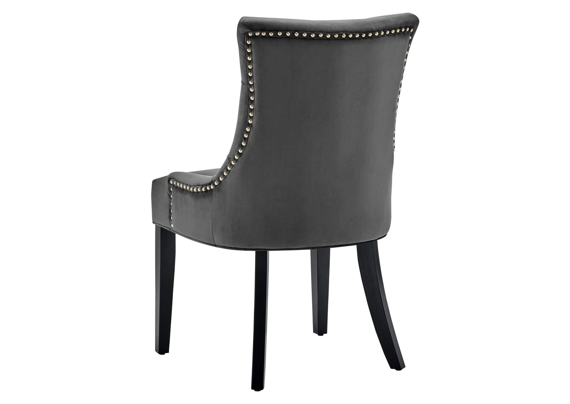 Charcoal Regent Tufted Performance Velvet Dining Side Chairs - [Set of 2],Modway