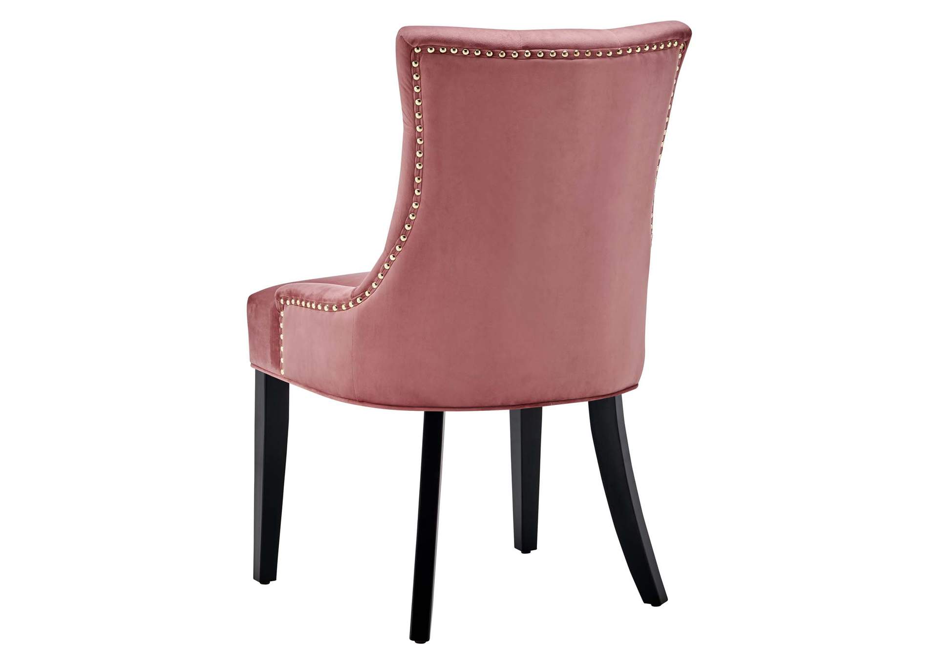 Regent Dusty Rose Tufted Performance Velvet Dining Side Chairs - [Set of 2],Modway