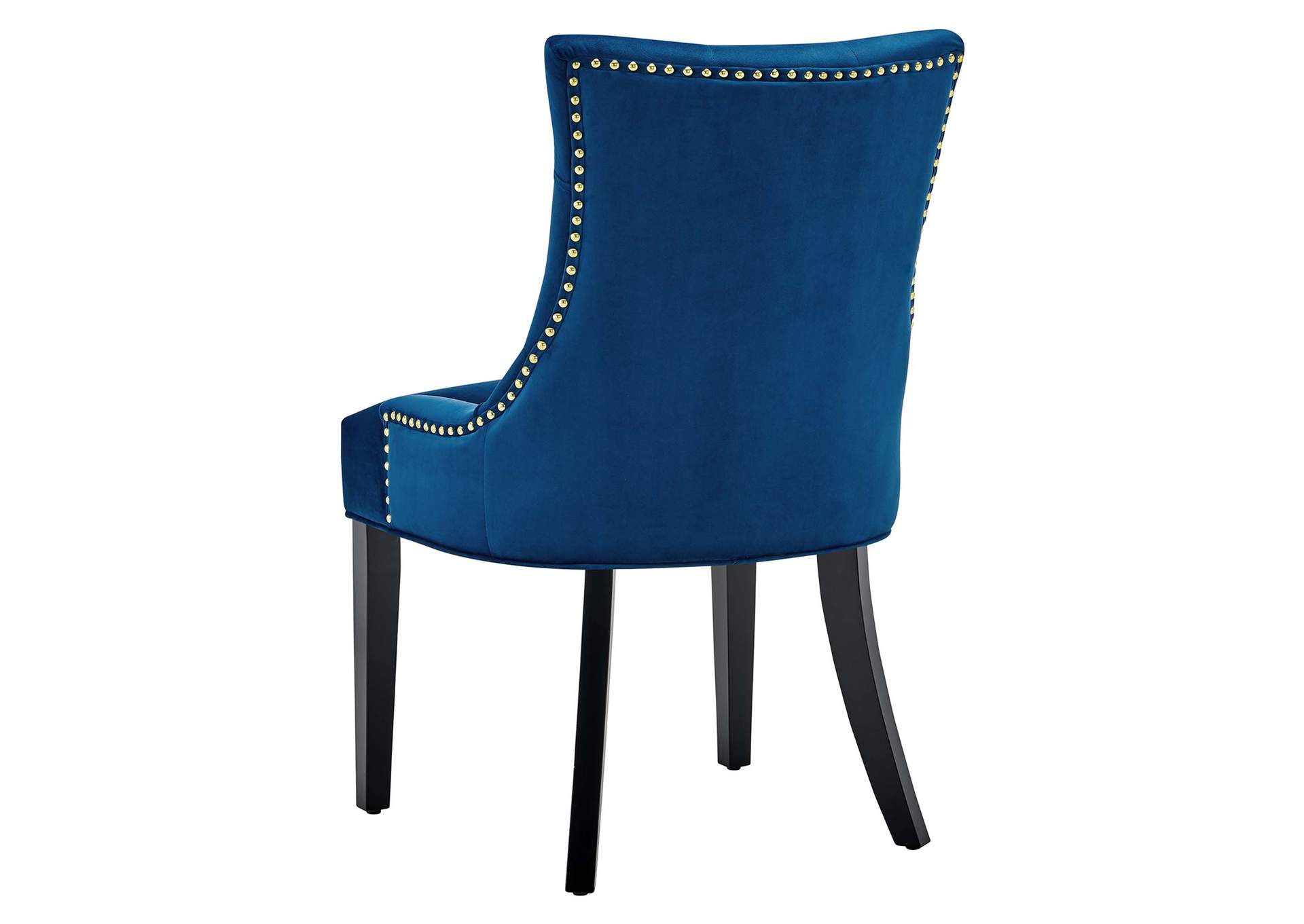 Navy Regent Tufted Performance Velvet Dining Side Chairs - [Set of 2],Modway