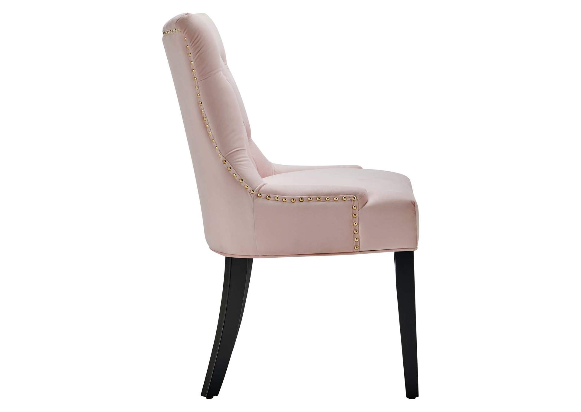 Pink Regent Tufted Performance Velvet Dining Side Chairs - [Set of 2],Modway