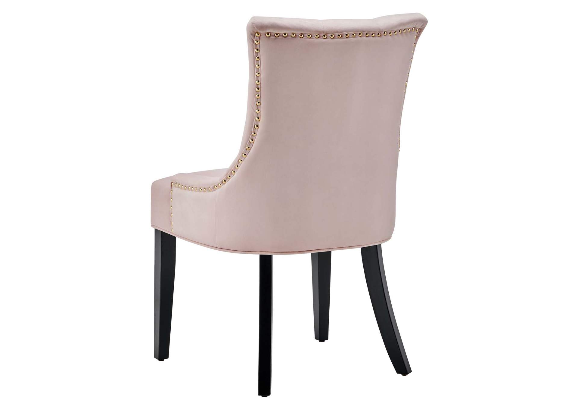 Pink Regent Tufted Performance Velvet Dining Side Chairs - [Set of 2],Modway