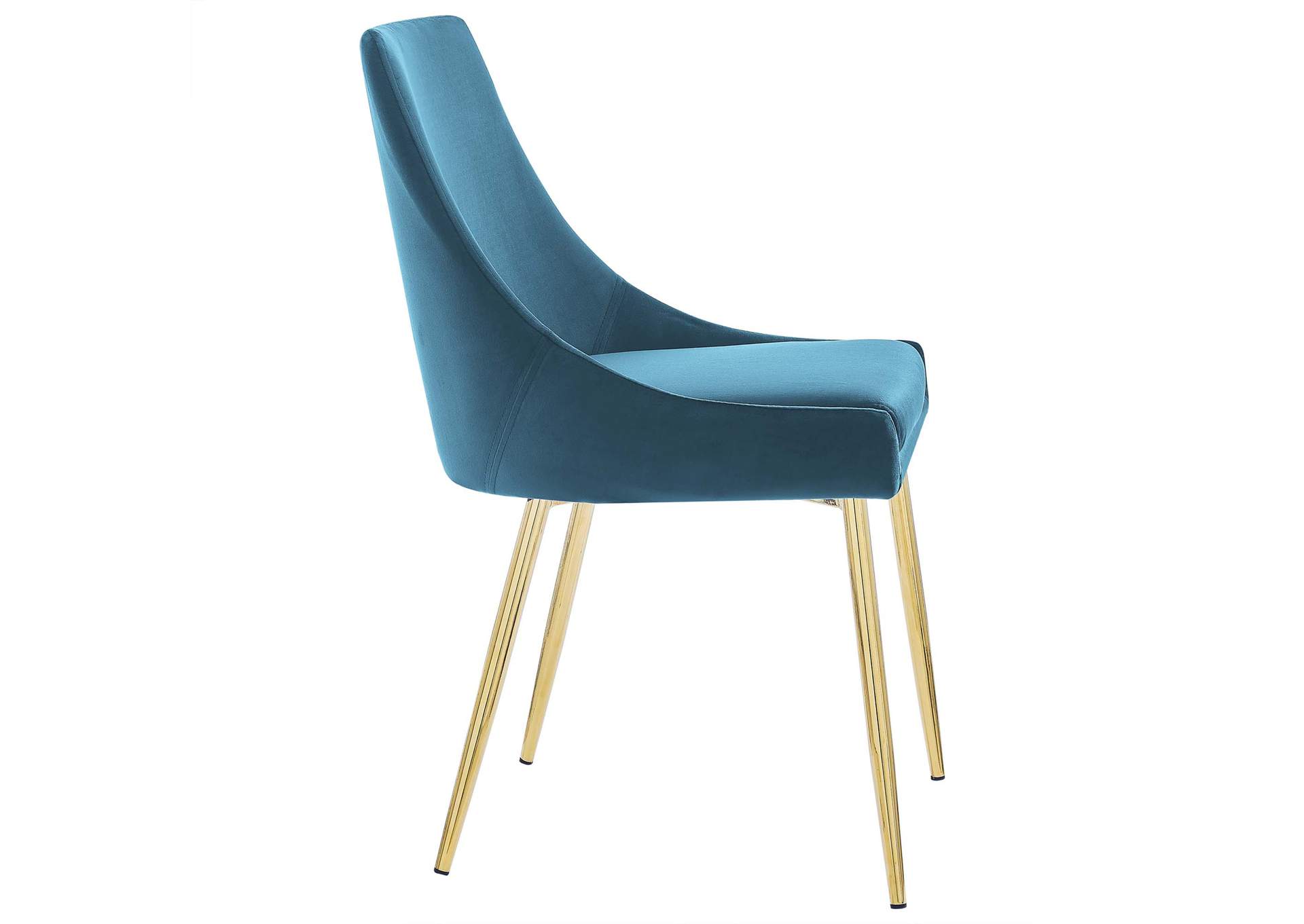 Viscount Performance Velvet Dining Chairs - Set of 2,Modway