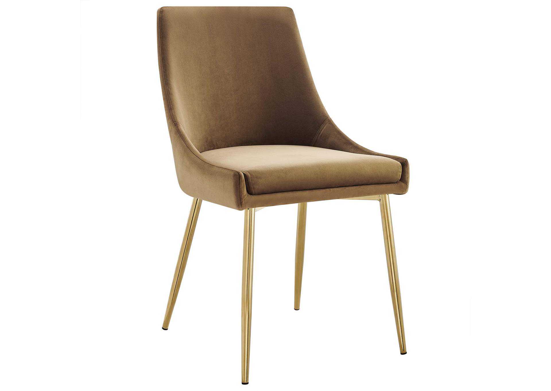 Viscount Performance Velvet Dining Chairs - Set of 2,Modway