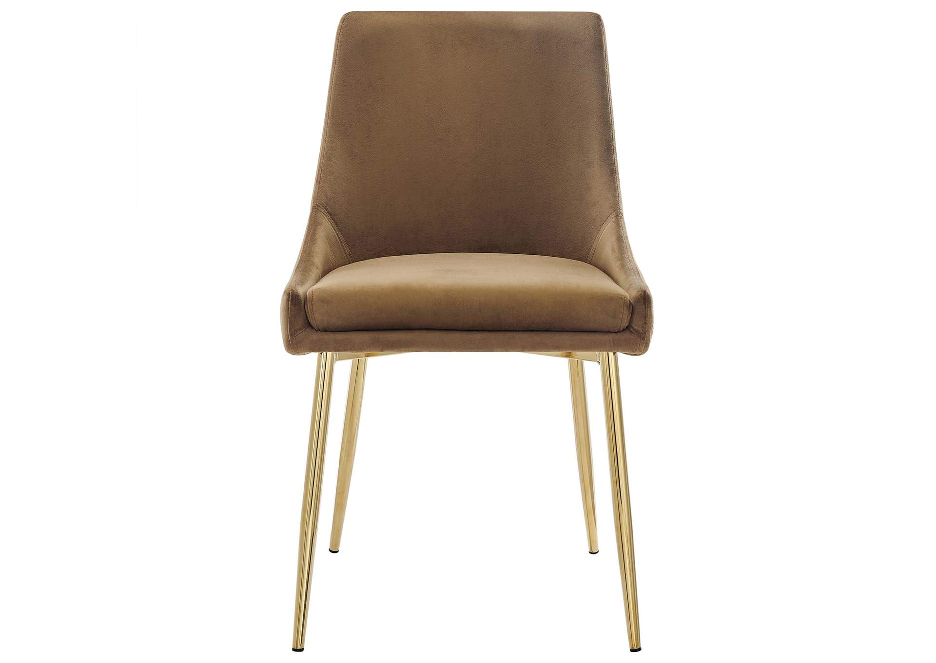 Viscount Performance Velvet Dining Chairs - Set of 2,Modway