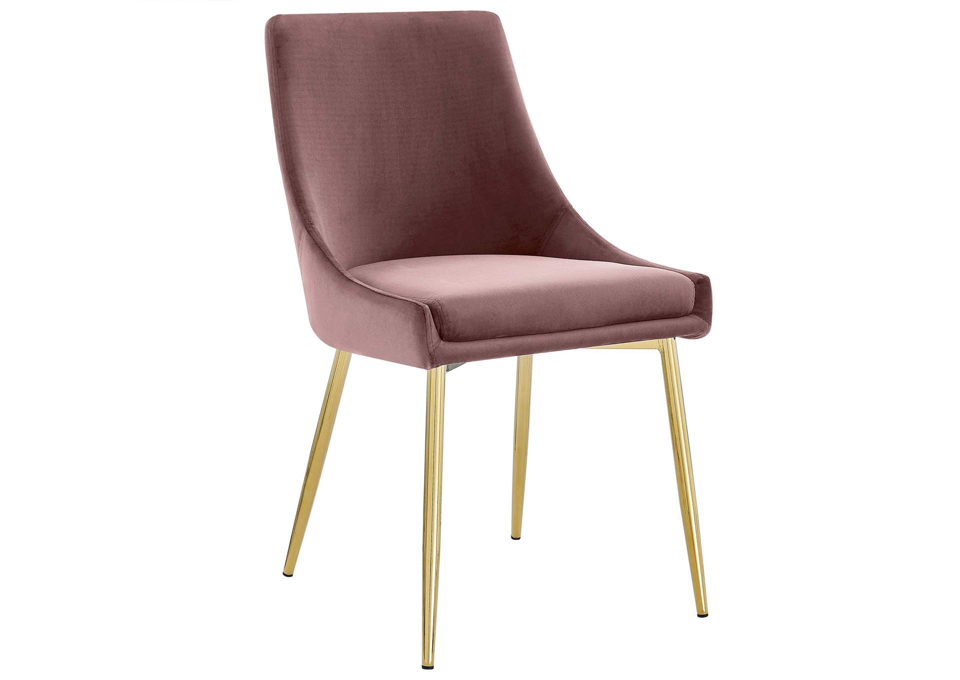 Viscount Performance Velvet Dining Chairs - Set of 2,Modway