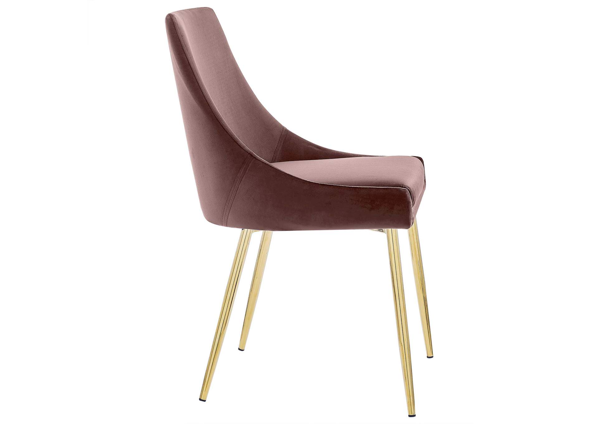 Viscount Performance Velvet Dining Chairs - Set of 2,Modway